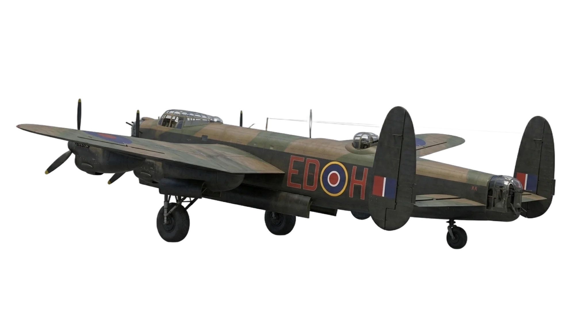 Avro Lancaster - Rear 3/4