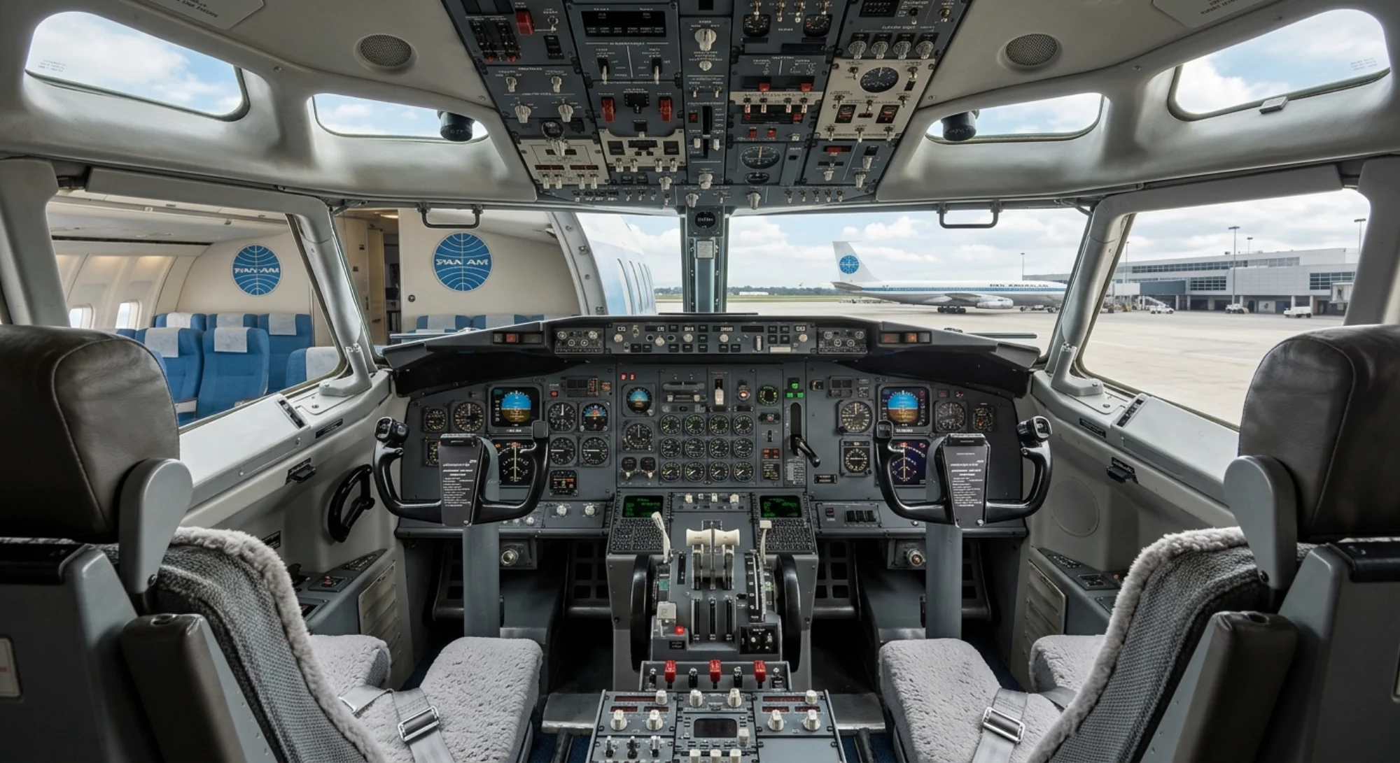 Boeing Boeing 707 - Cockpit