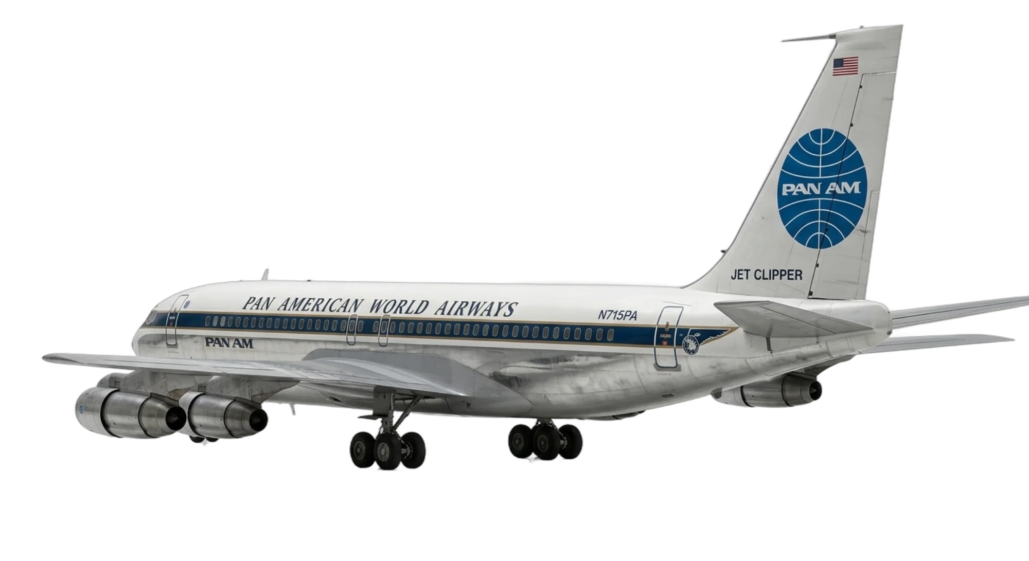 Boeing Boeing 707 - Rear 3/4