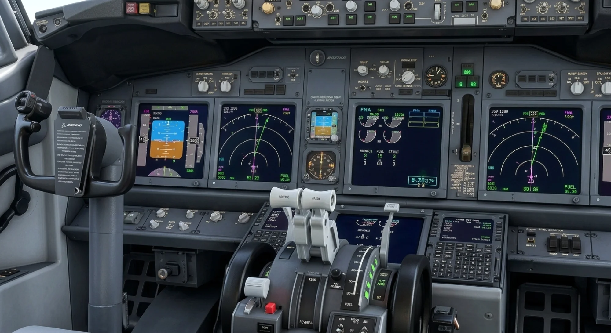 1967 Boeing 737 - Instrument Detail - Airliner aircraft