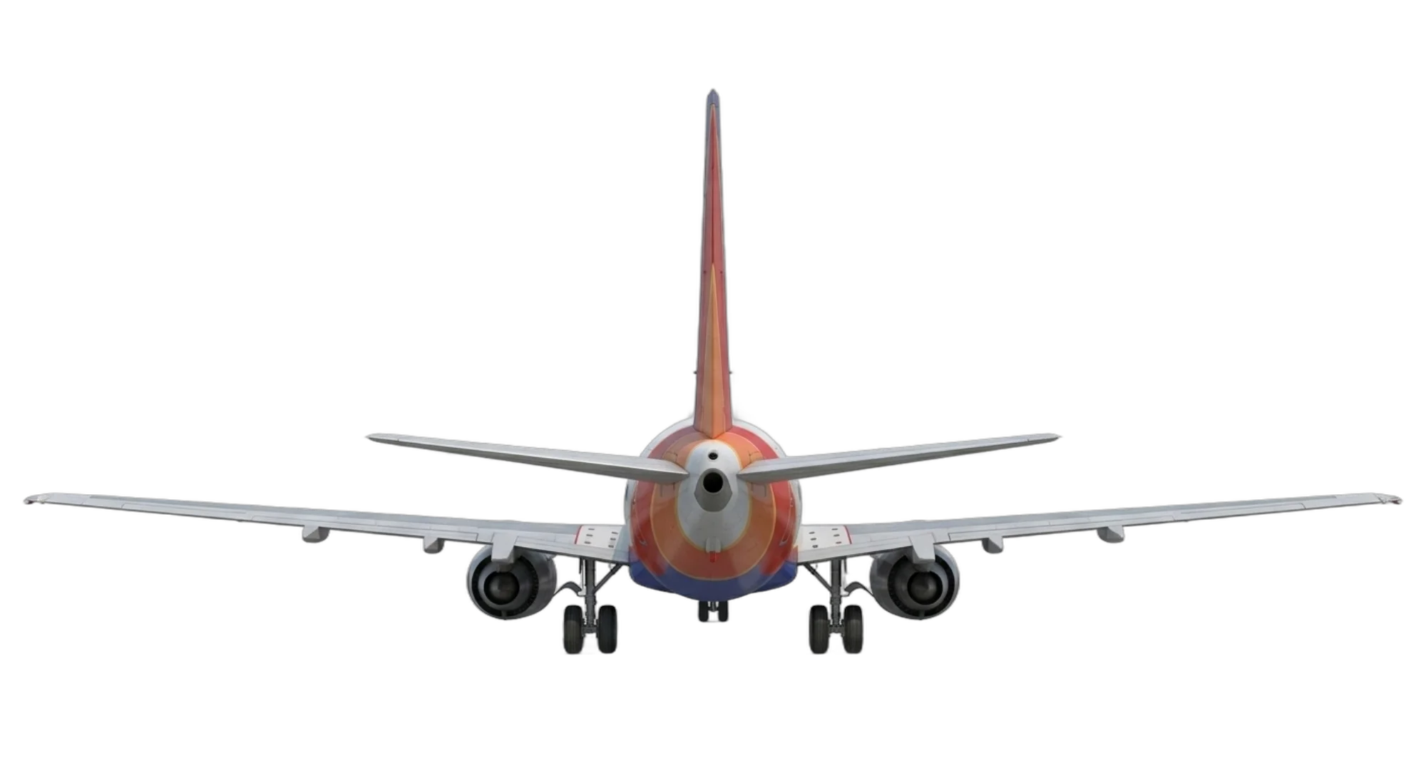 1967 Boeing 737 - Rear - Airliner aircraft