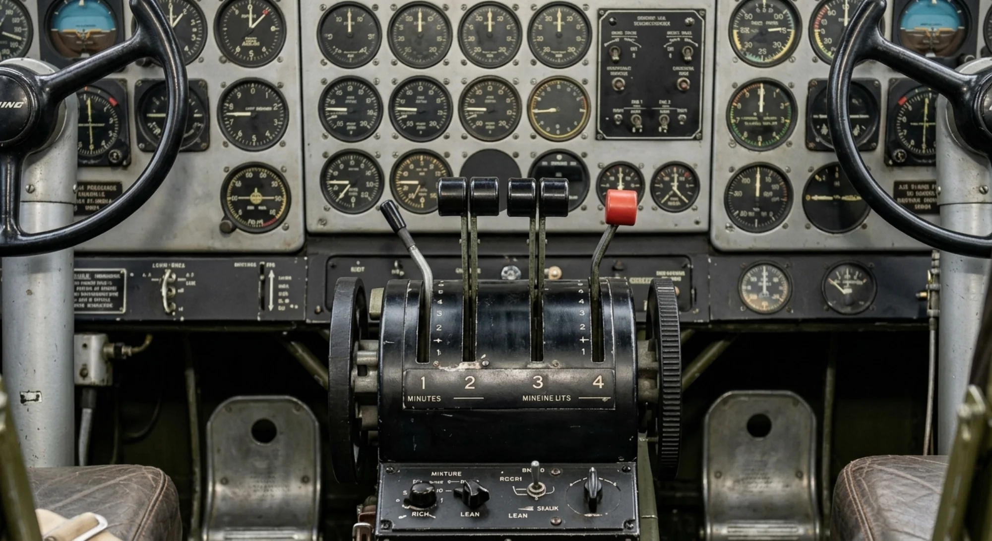 Boeing B-17 Flying Fortress - Instrument Detail