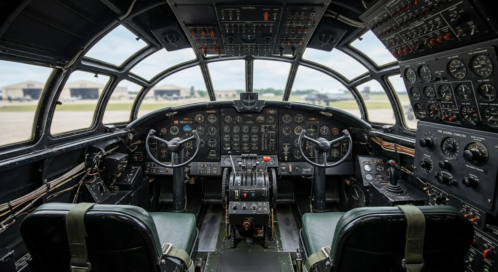 Boeing Boeing B-29 Superfortress - Cockpit