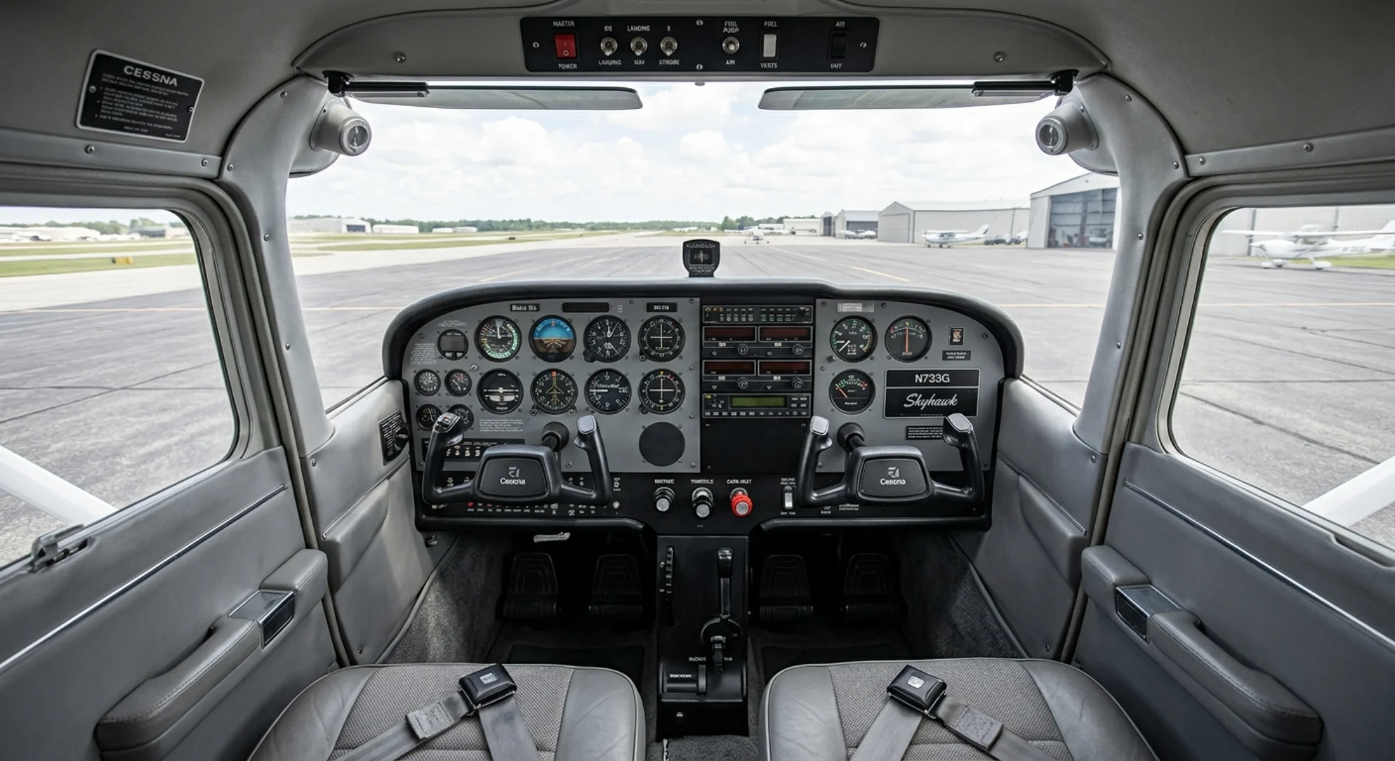 Cessna Cessna 172 Skyhawk - Cockpit