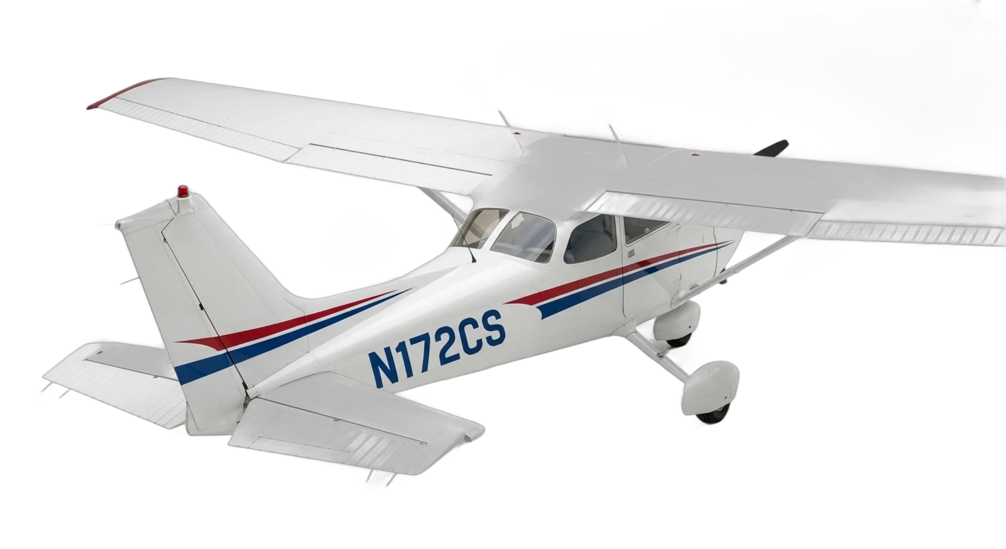Cessna Cessna 172 Skyhawk - Rear 3/4
