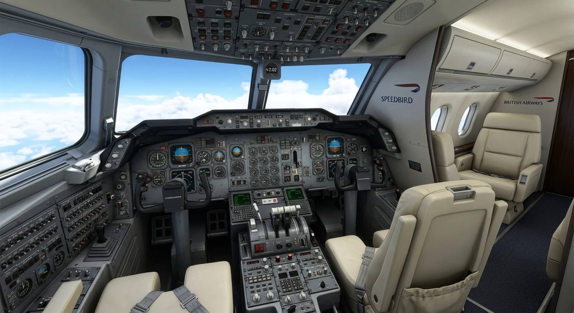 Aerospatiale/BAC Concorde - Cockpit