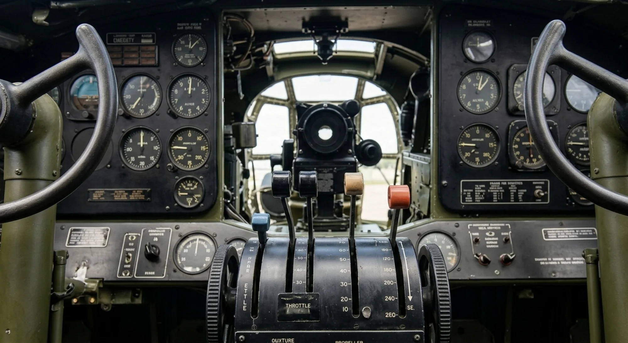1939 Consolidated Aircraft Consolidated B-24 Liberator - Instrument Detail - Bomber aircraft