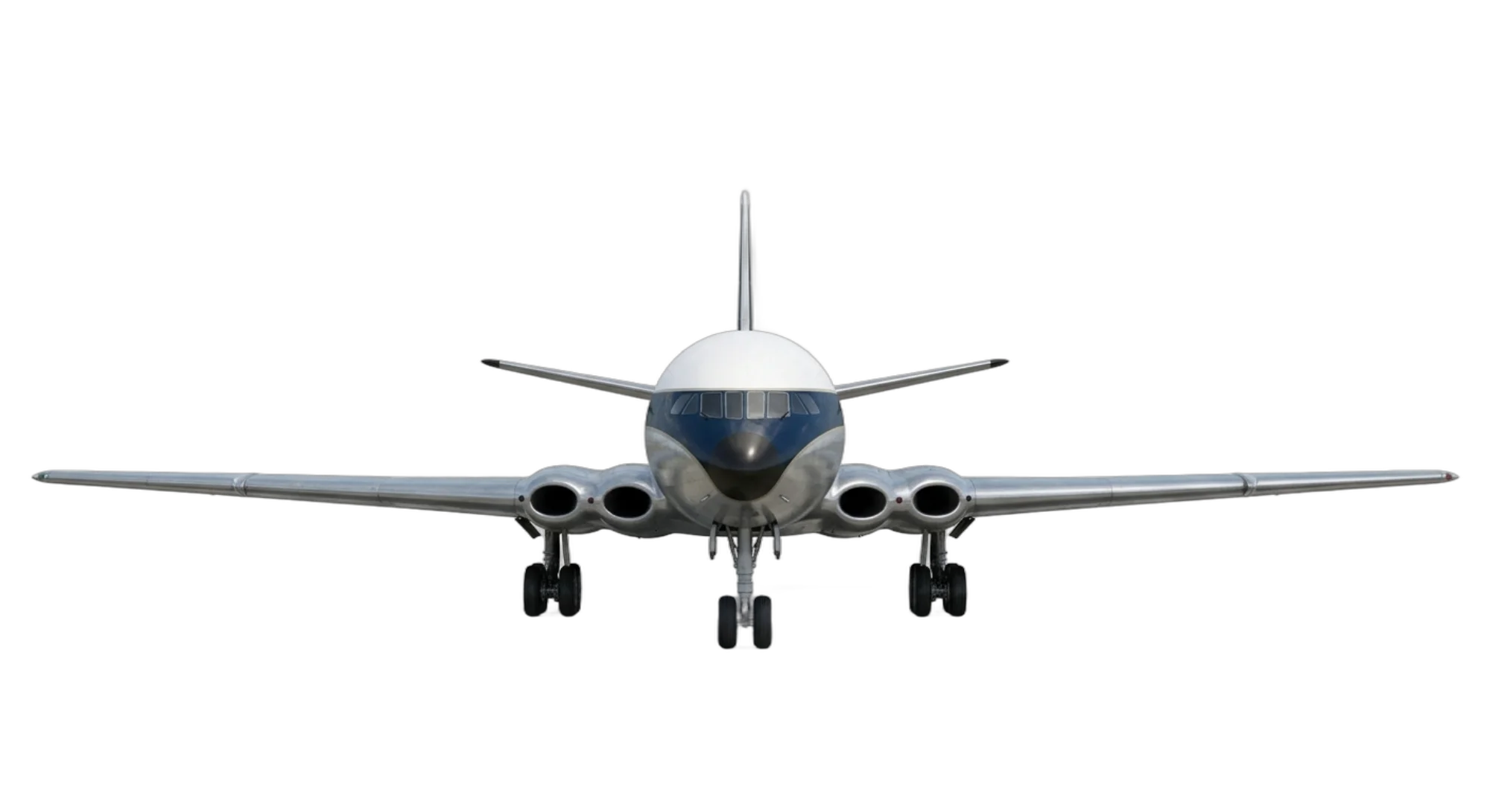 1949 de Havilland de Havilland Comet - Front - Airliner aircraft