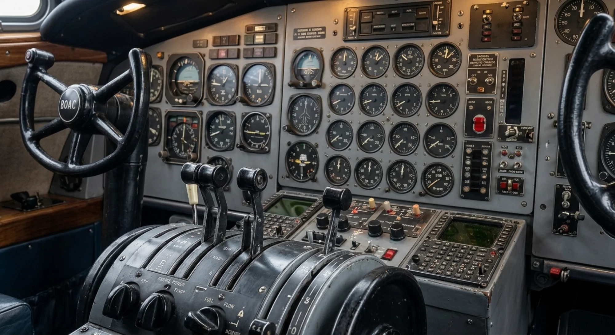 1949 de Havilland de Havilland Comet - Instrument Detail - Airliner aircraft