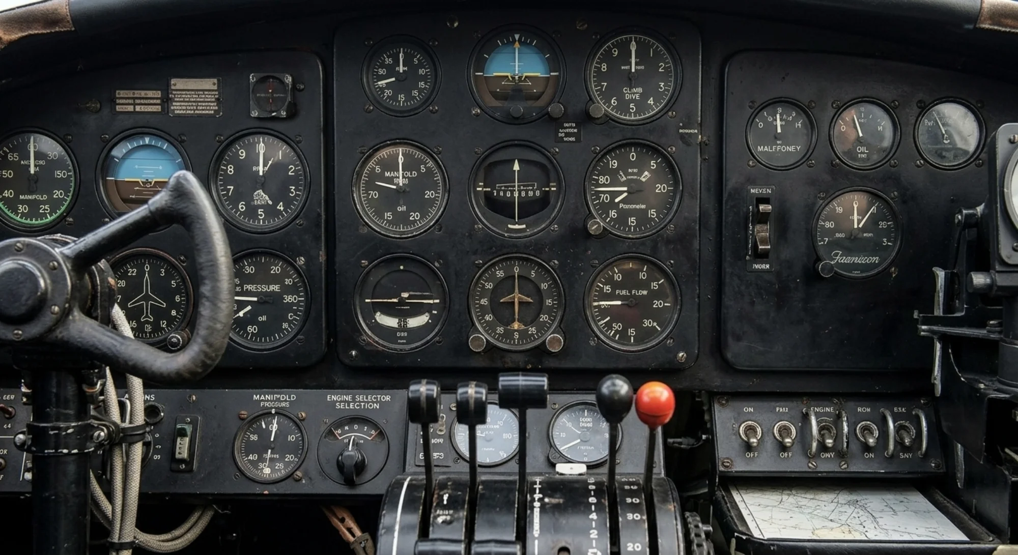 de Havilland Mosquito - Instrument Detail