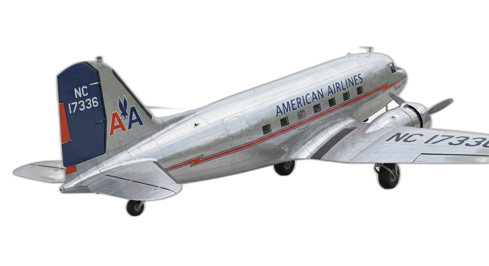 Douglas Aircraft DC-3 - Rear 3/4