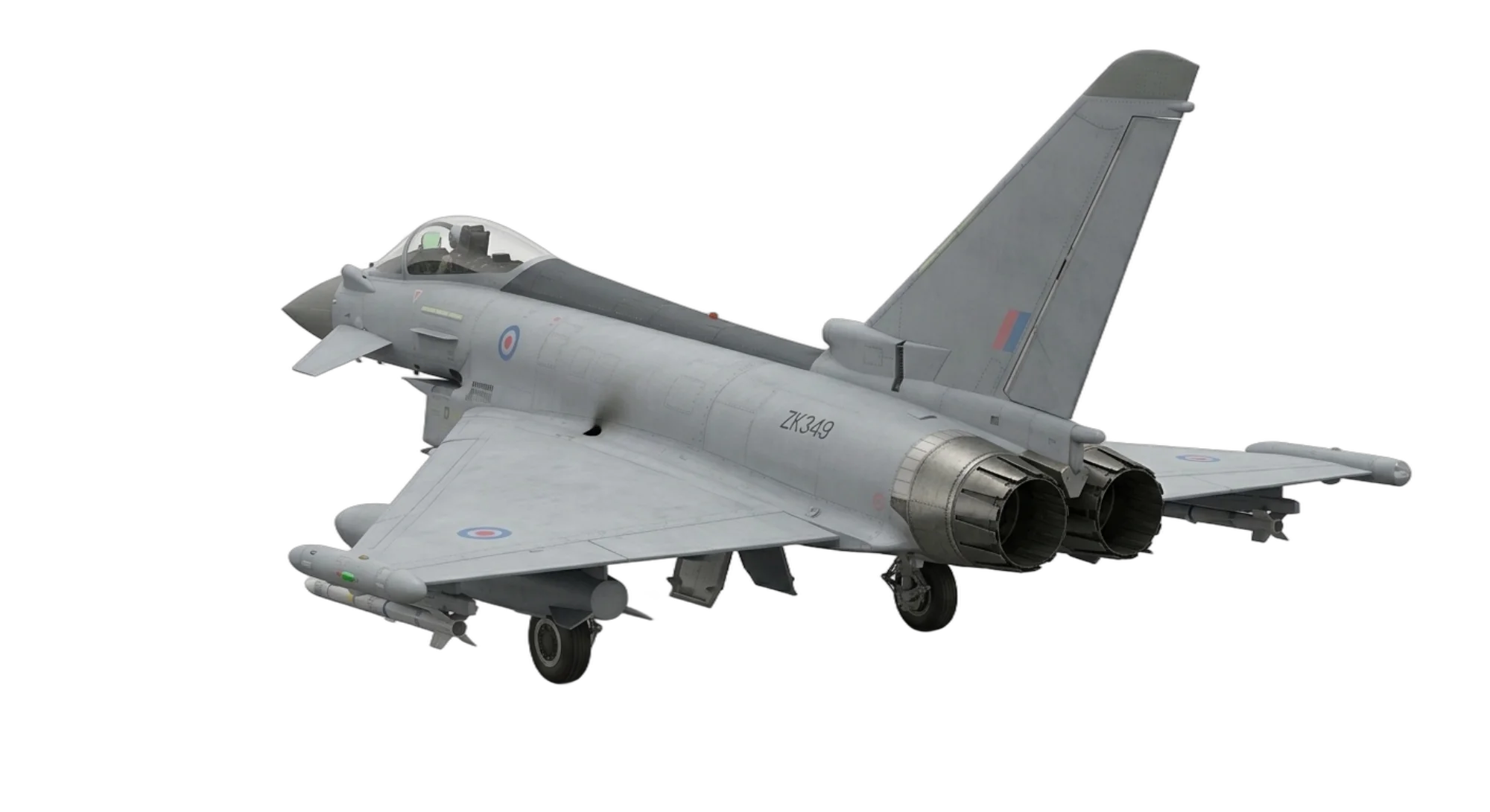 1994 Eurofighter Eurofighter Typhoon - Rear 3/4 - Fighter aircraft