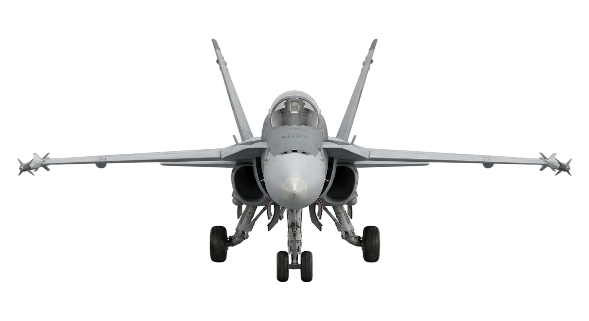 McDonnell Douglas F/A-18 Hornet 1978 - Front view
