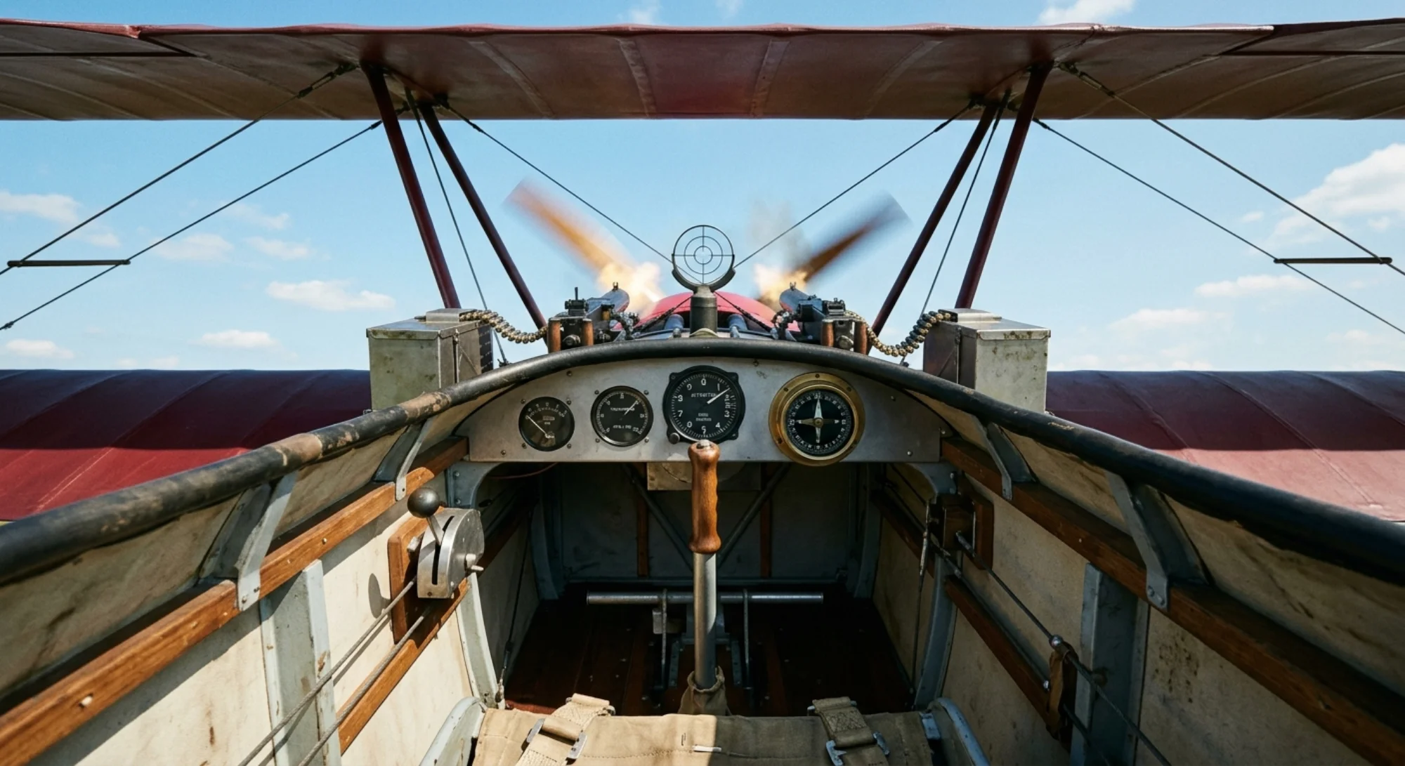 Fokker Fokker Dr.I - Cockpit