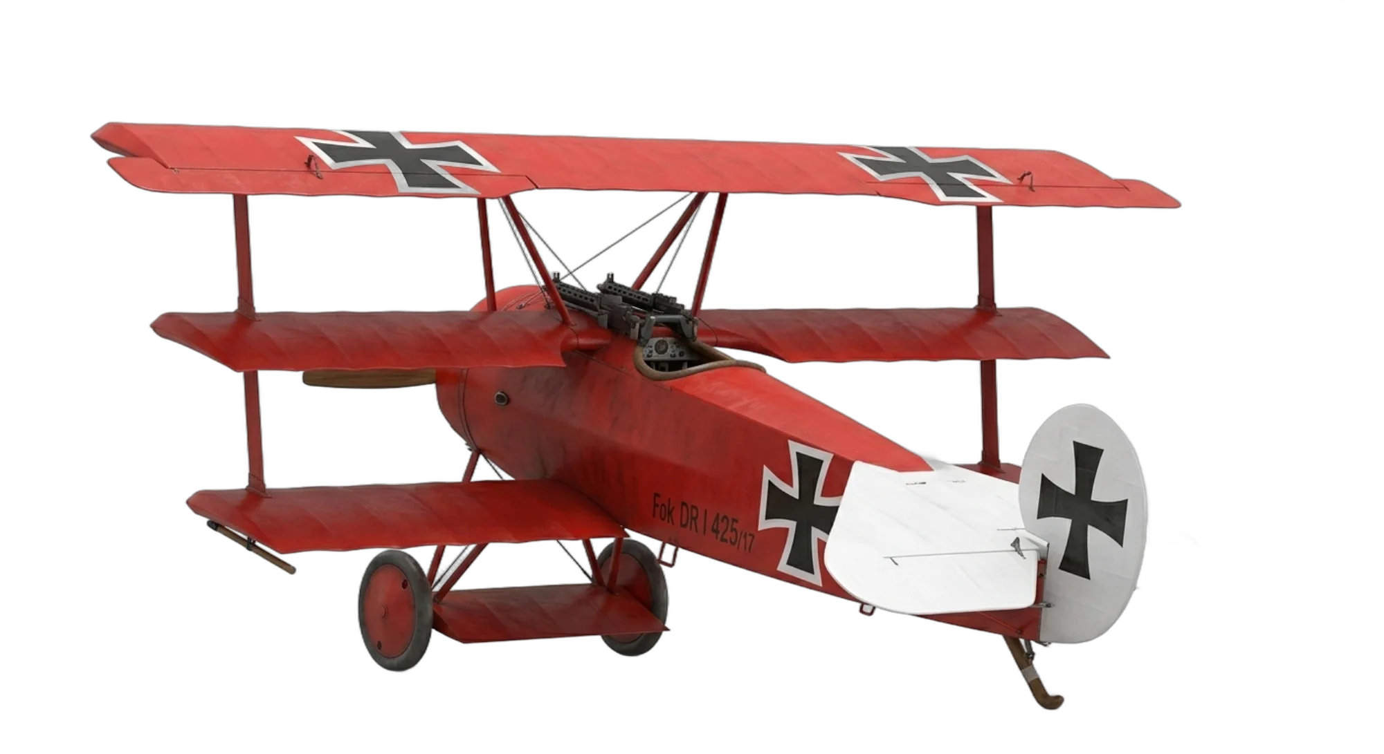 Fokker Fokker Dr.I - Rear 3/4