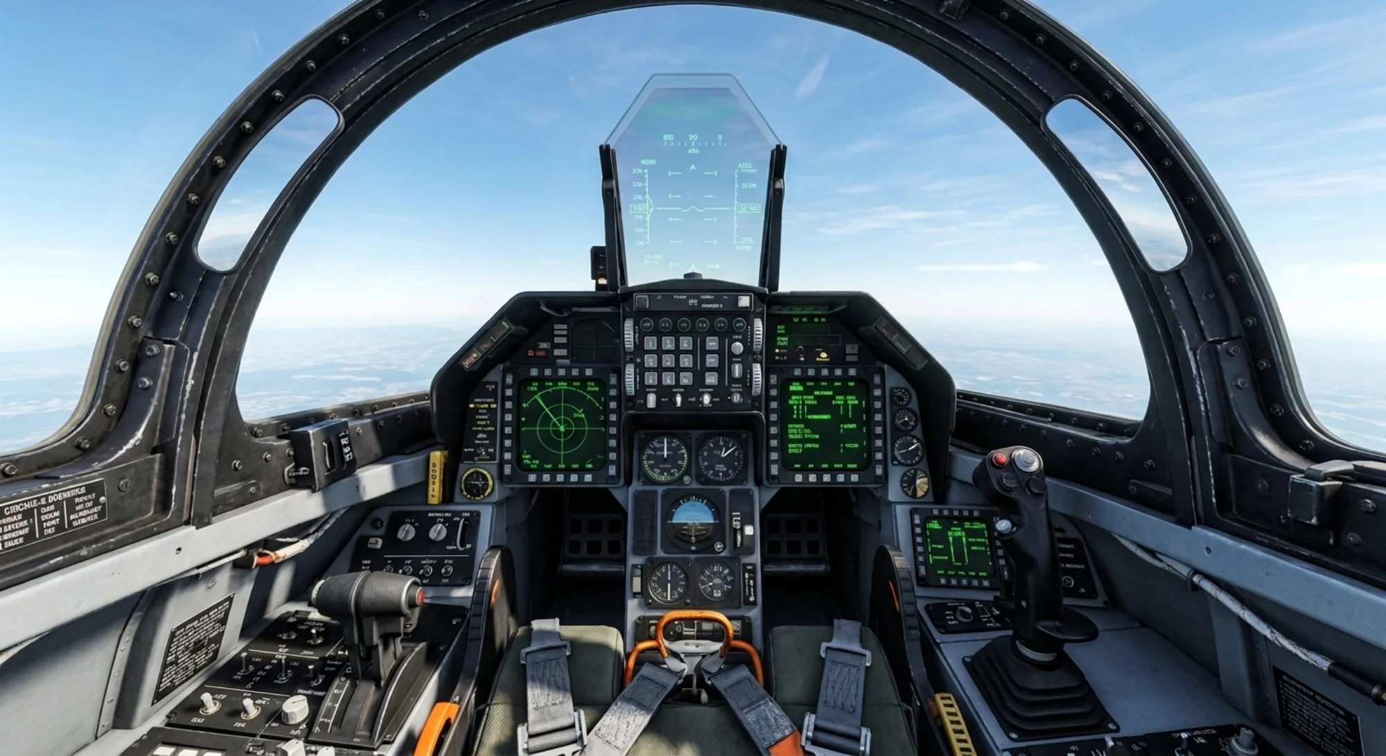 General Dynamics F-16 Fighting Falcon - Cabin