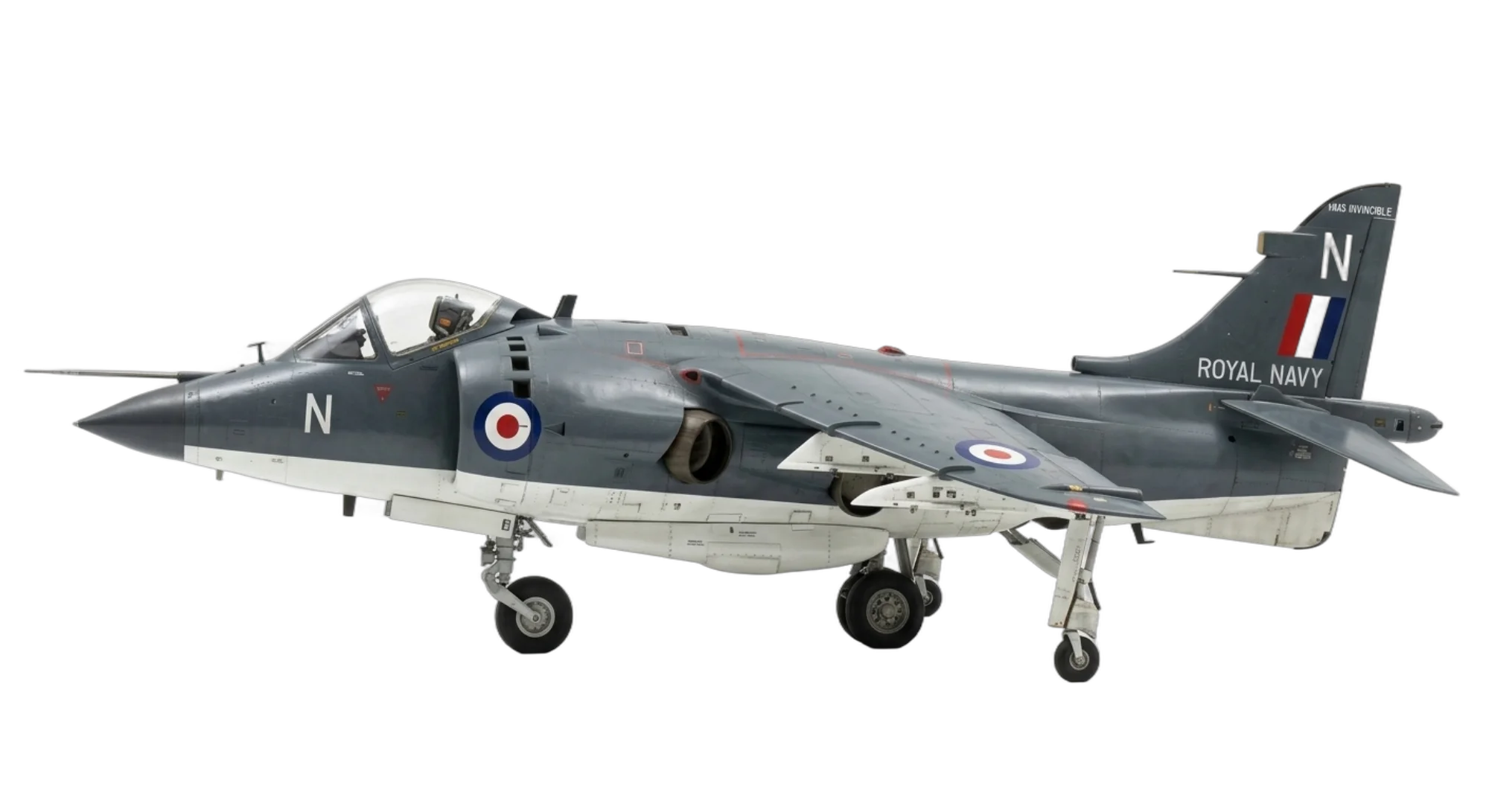 1967 Hawker Siddeley Harrier - Profile - Fighter aircraft