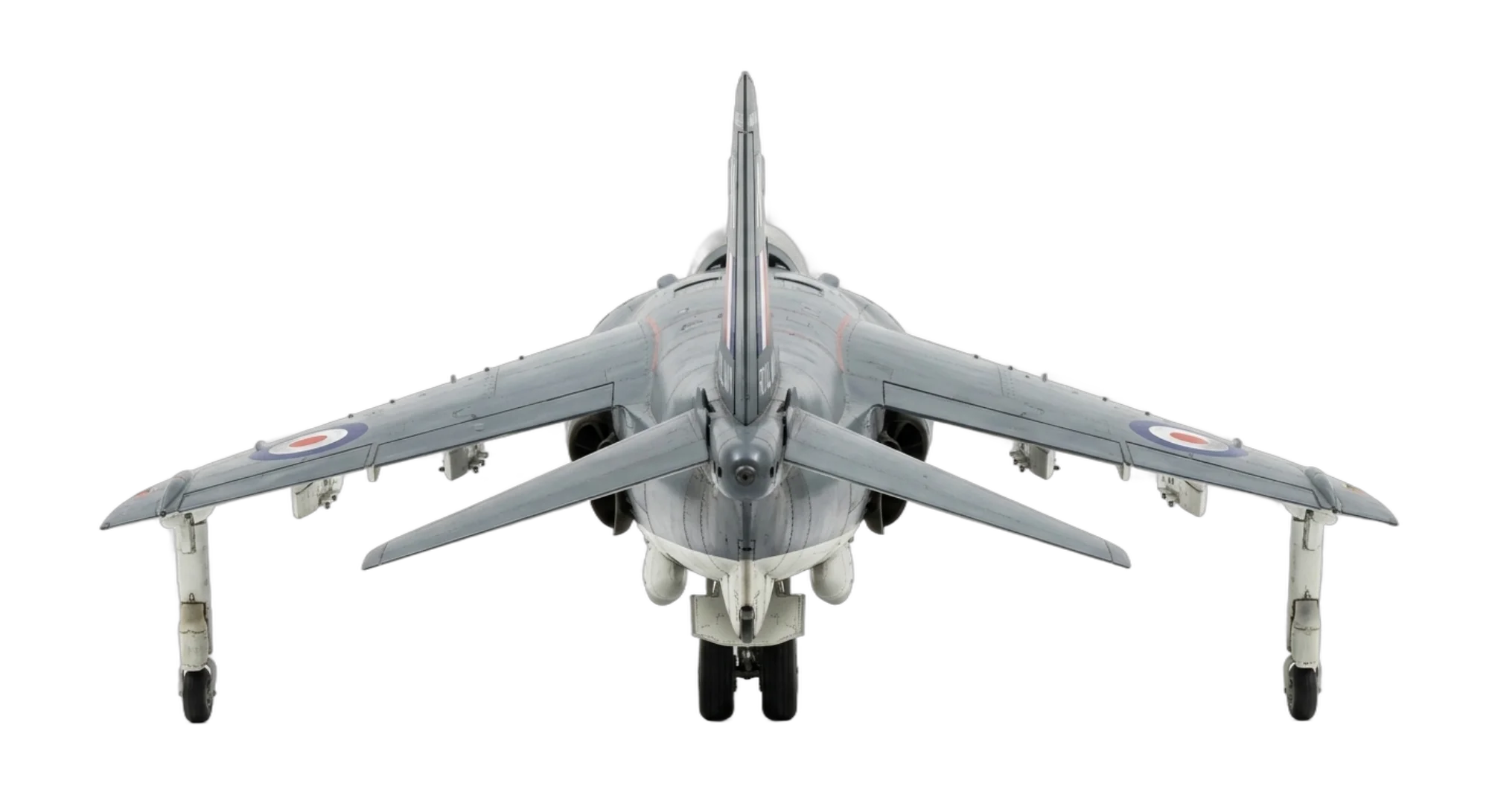 1967 Hawker Siddeley Harrier - Rear - Fighter aircraft