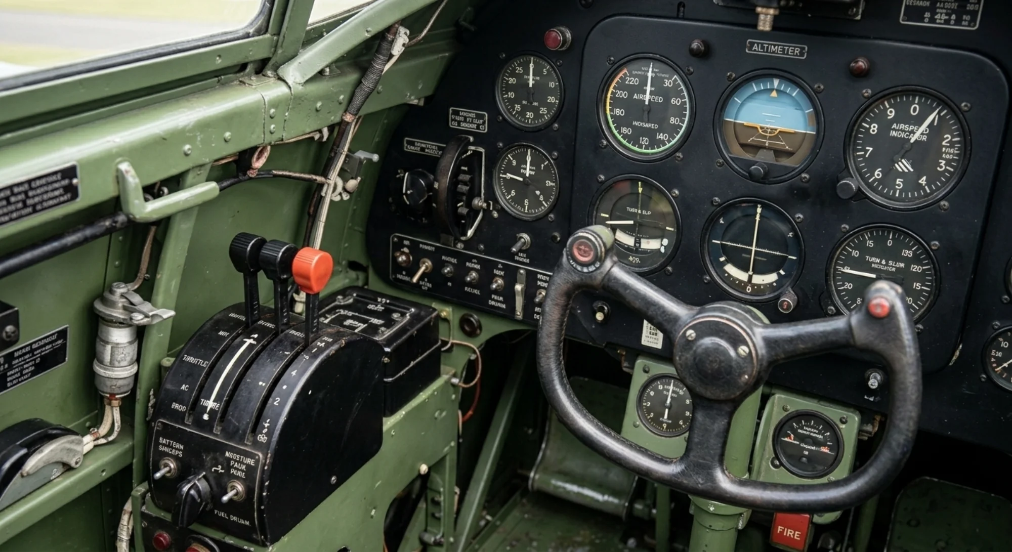Hawker Aircraft Hawker Hurricane - Instrument Detail