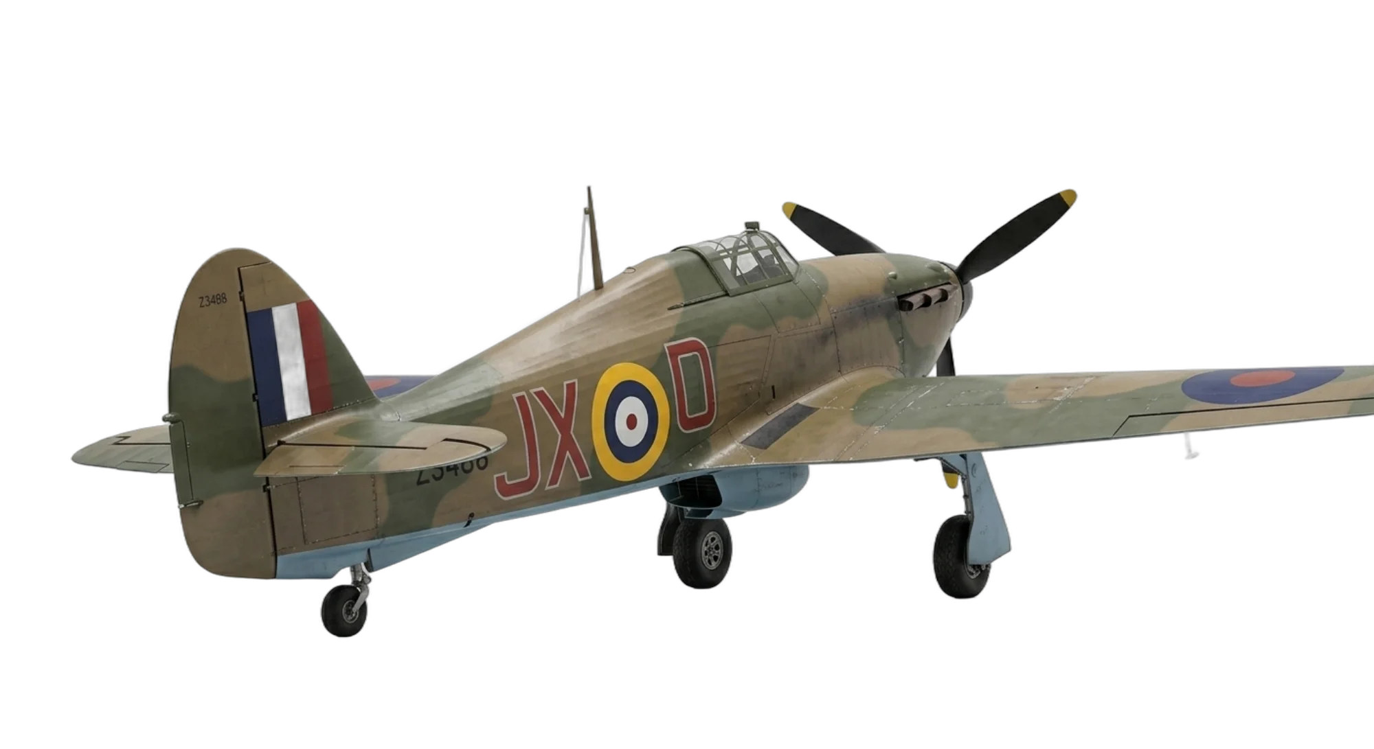 Hawker Aircraft Hawker Hurricane - Rear 3/4