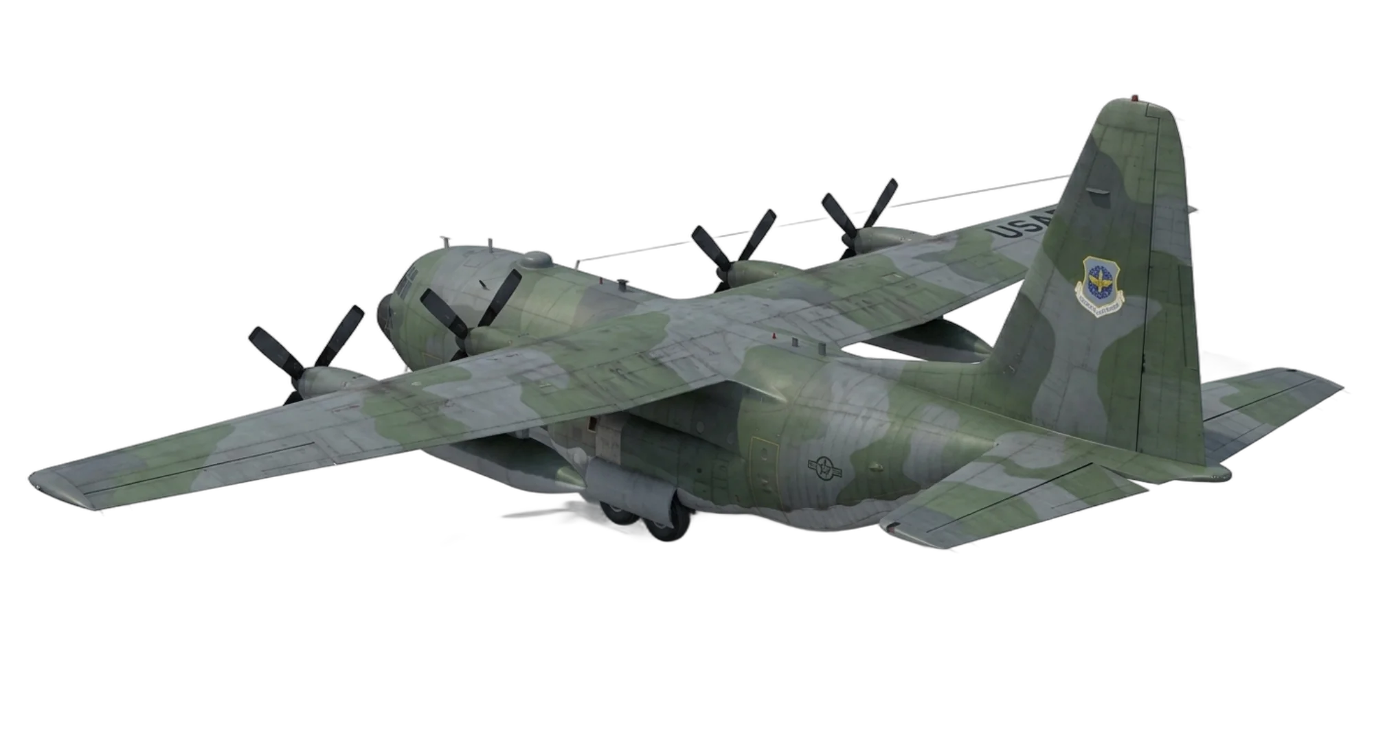 Lockheed Martin C-130 Hercules - Rear 3/4