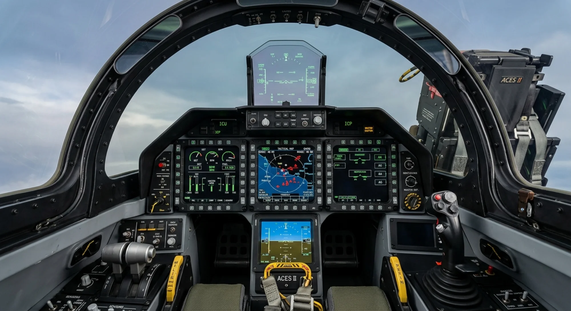 Lockheed Martin Lockheed Martin F-22 Raptor - Cockpit