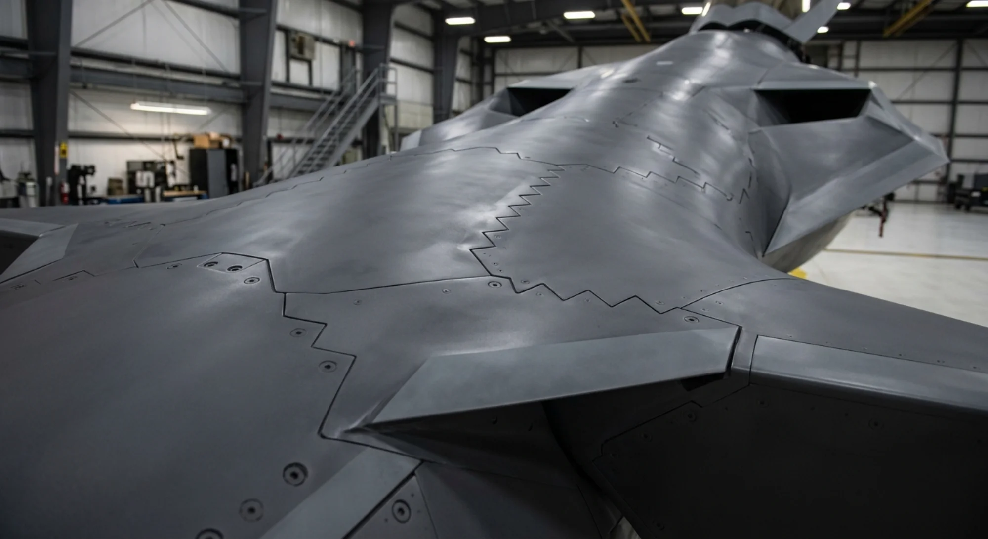 1997 Lockheed Martin Lockheed Martin F-22 Raptor - Skin Detail - Fighter aircraft