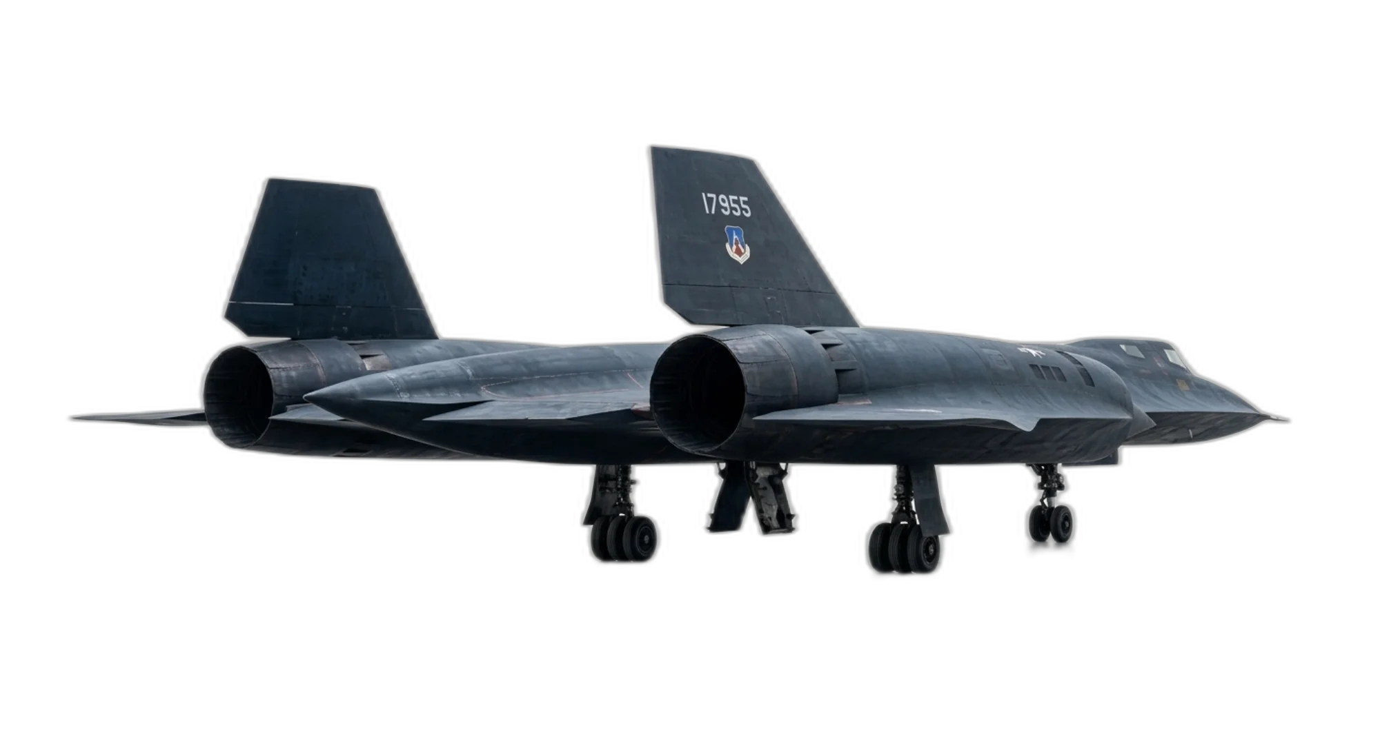 Lockheed Martin SR-71 Blackbird - Rear 3/4