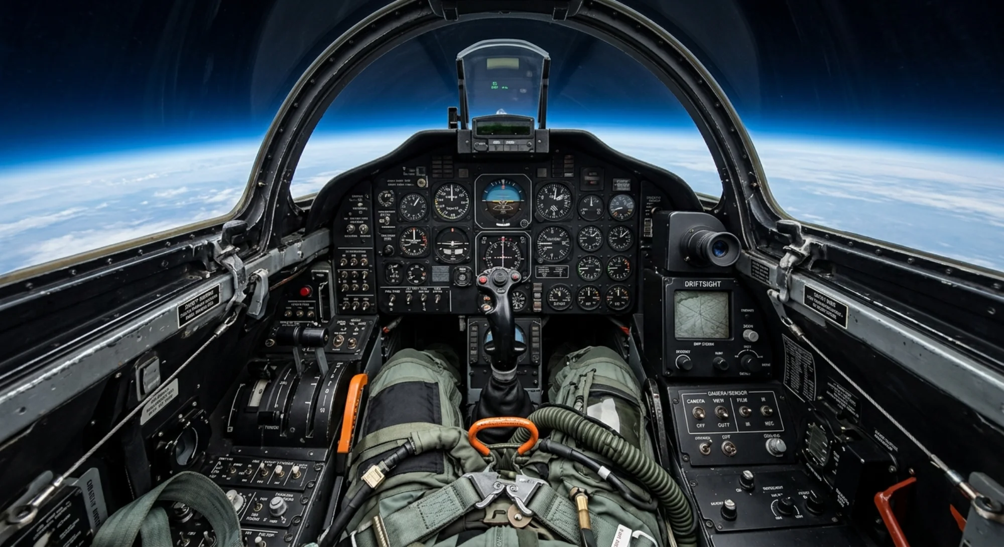 1955 Lockheed Martin Lockheed U-2 - Cockpit - Reconnaissance aircraft