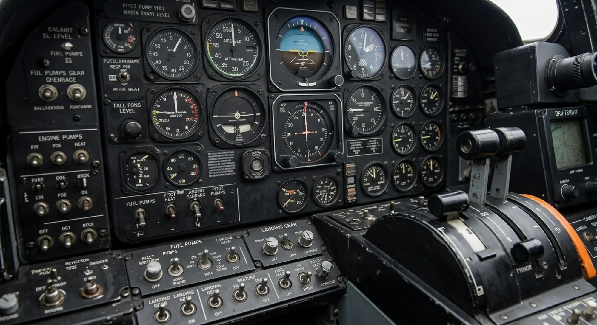 1955 Lockheed Martin Lockheed U-2 - Instrument Detail - Reconnaissance aircraft