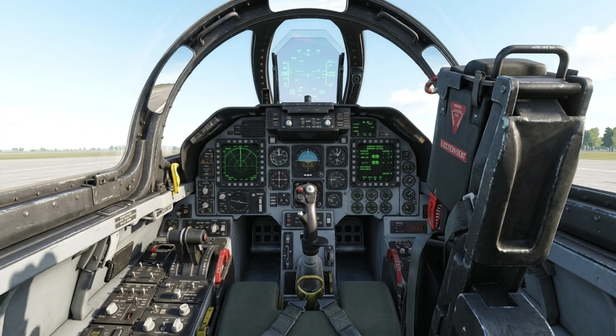 McDonnell Douglas F-15 Eagle - Cabin