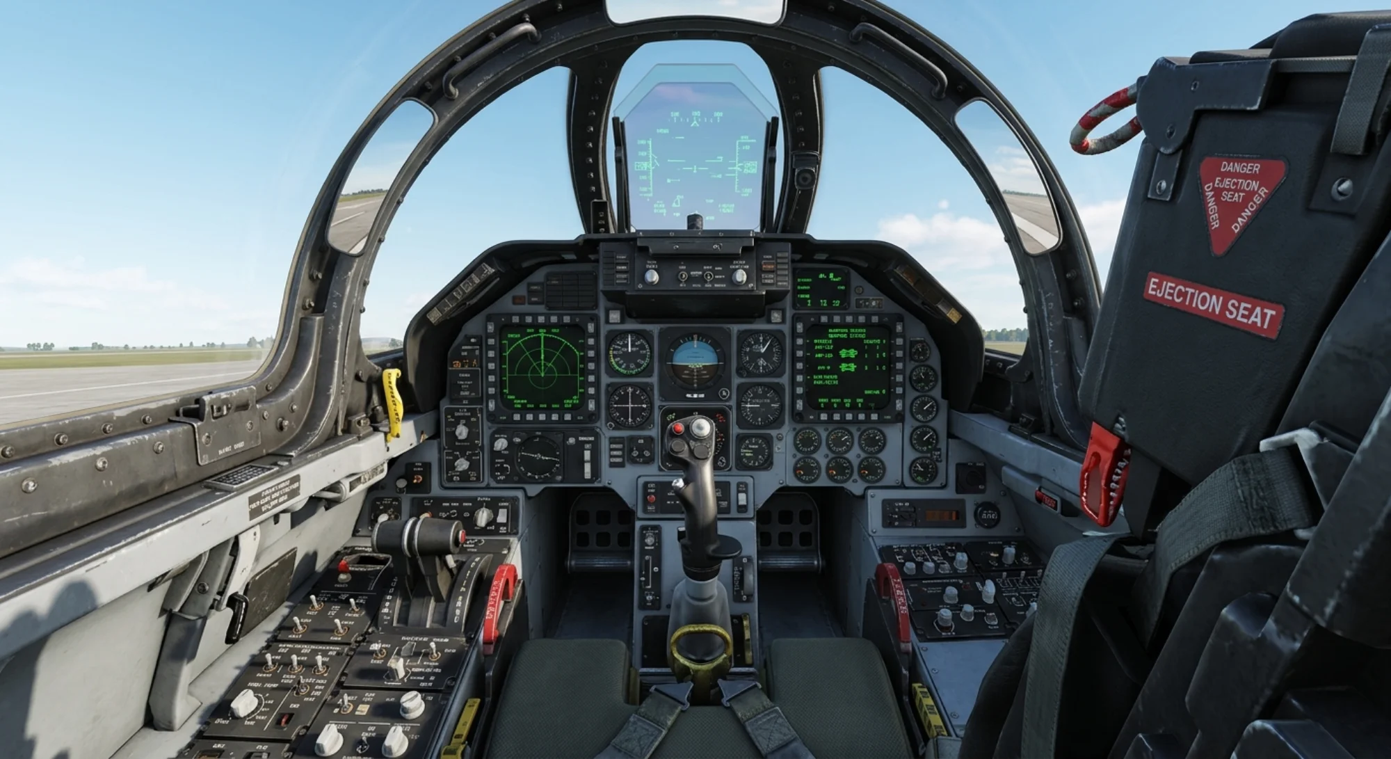 McDonnell Douglas F-15 Eagle - Cockpit