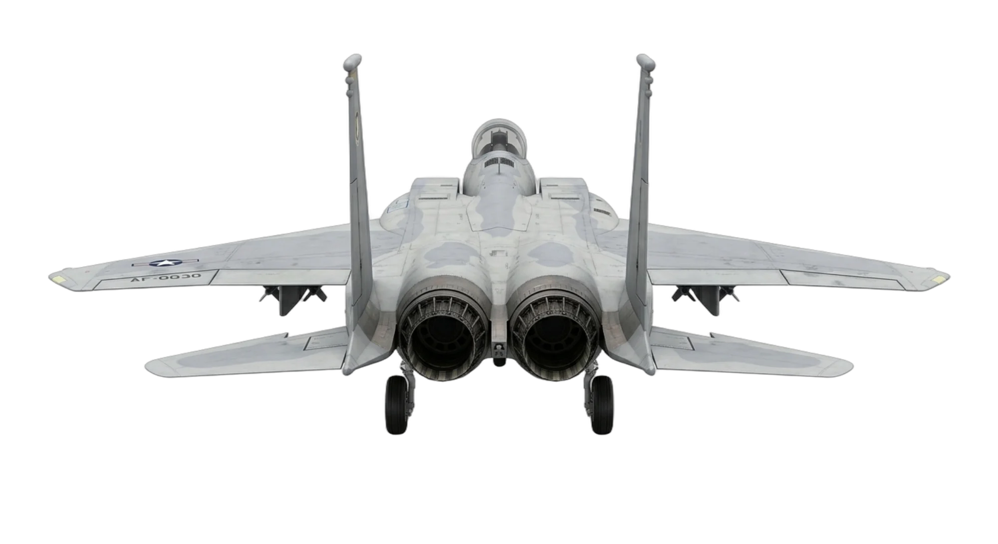 McDonnell Douglas F-15 Eagle - Rear
