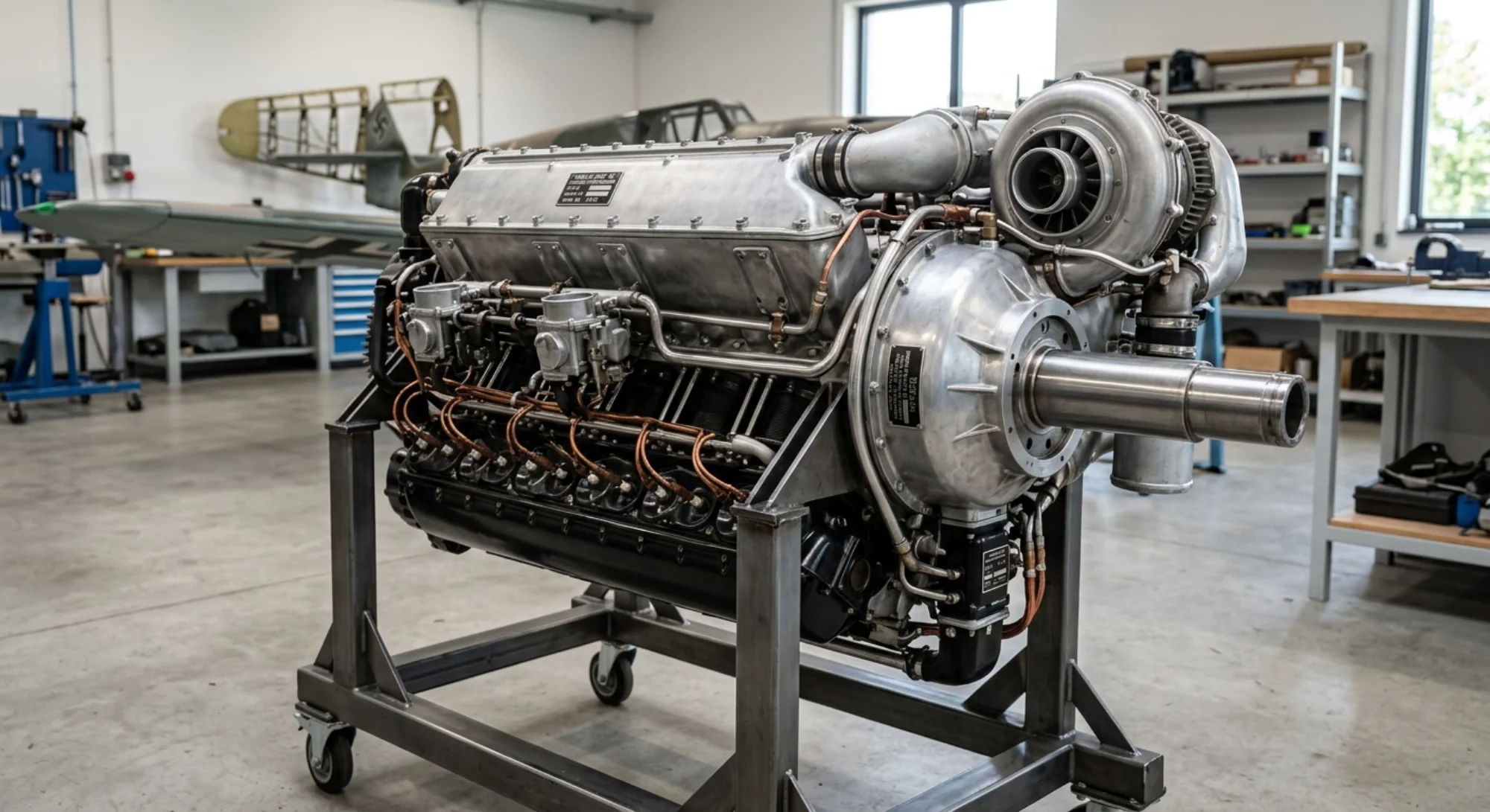 1935 Messerschmitt Bf 109 - Engine - Fighter aircraft