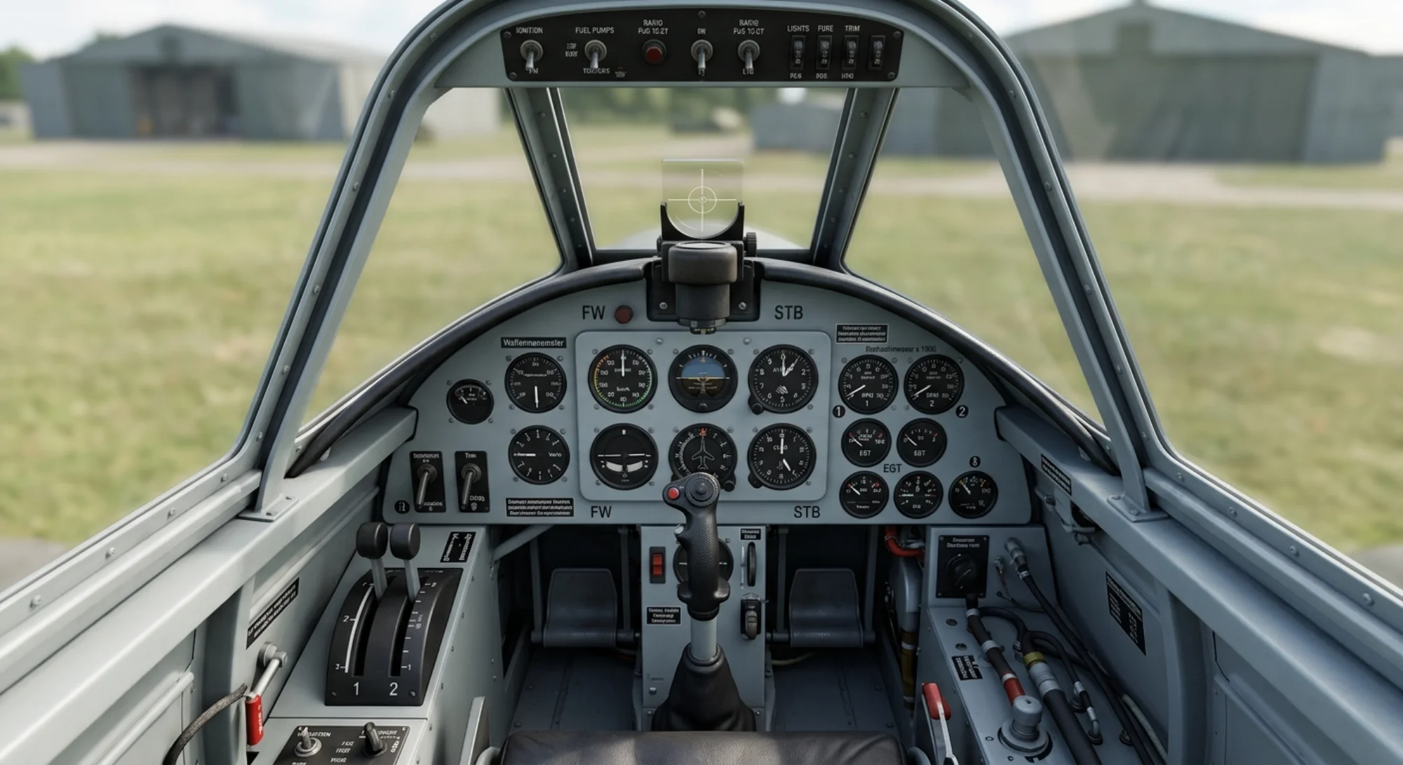 Messerschmitt Me 262 - Cockpit