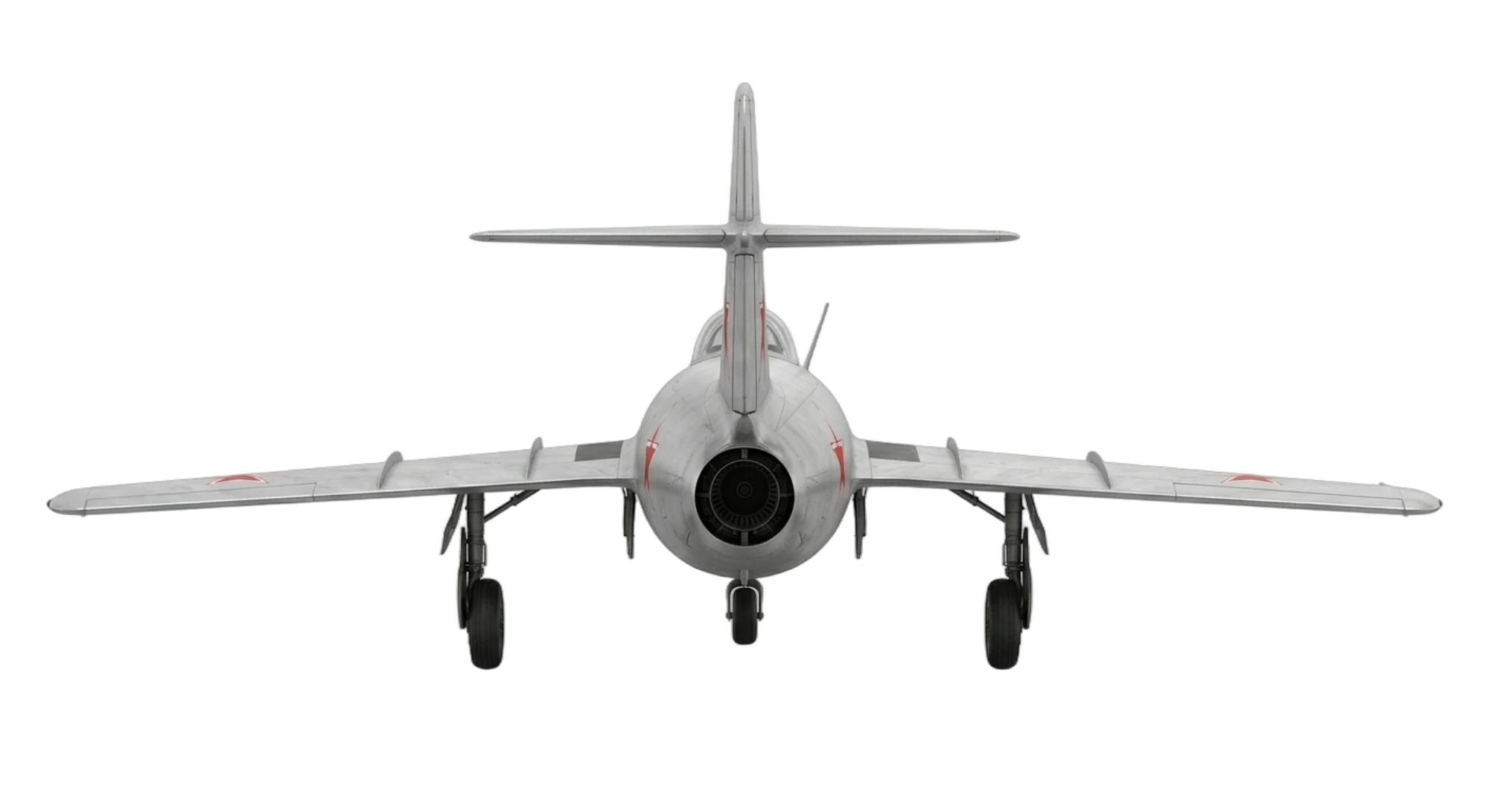 1947 Mikoyan-Gurevich MiG-15 - Rear - Fighter aircraft