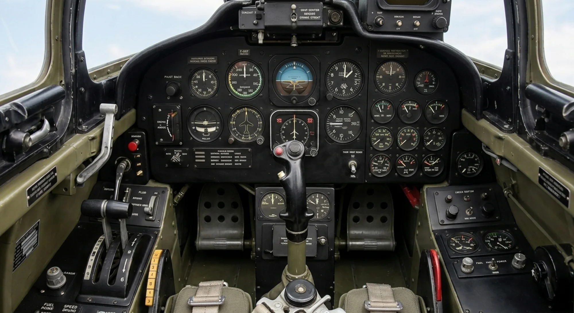 1947 North American Aviation North American F-86 Sabre - Instrument Detail - Fighter aircraft