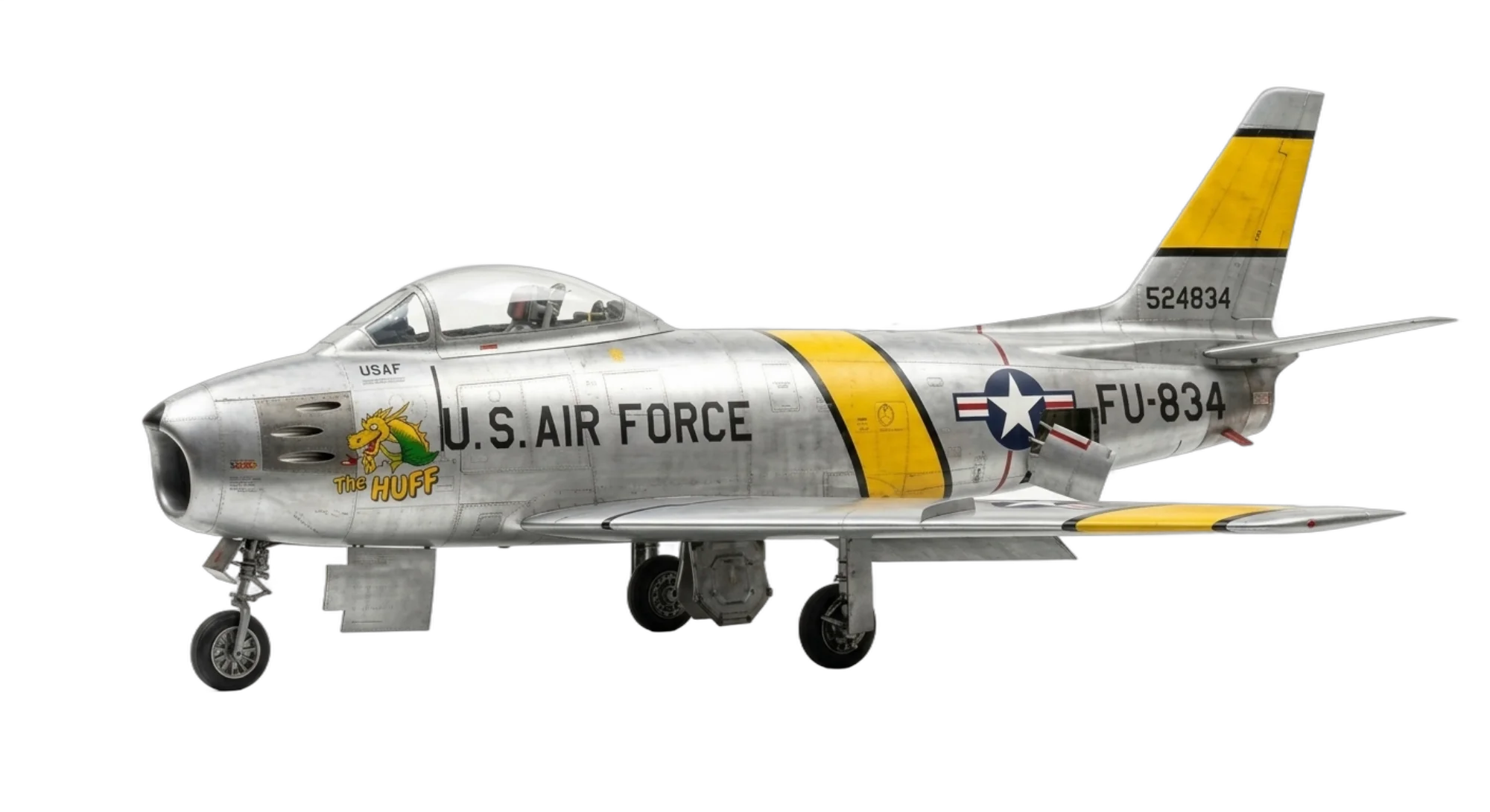 1947 North American Aviation North American F-86 Sabre - Profile - Fighter aircraft