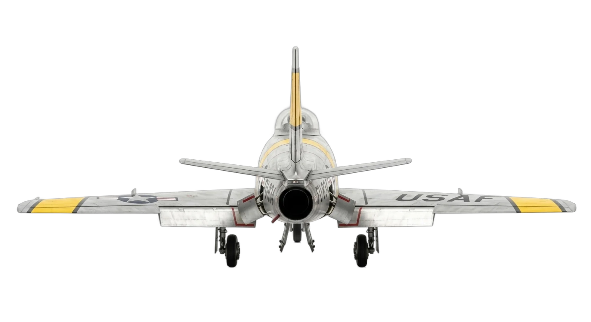 1947 North American Aviation North American F-86 Sabre - Rear - Fighter aircraft