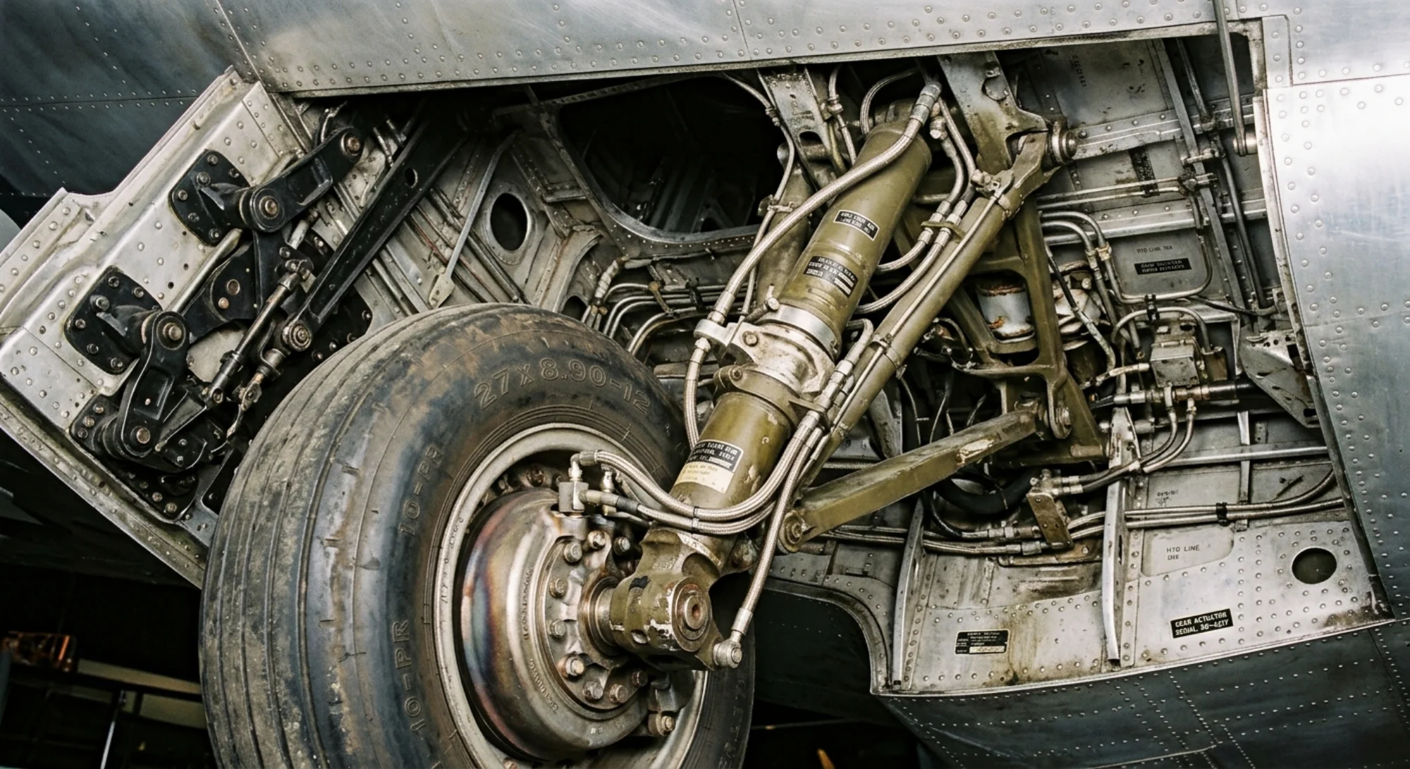 1940 North American Aviation P-51 Mustang - Landing Gear - Fighter aircraft