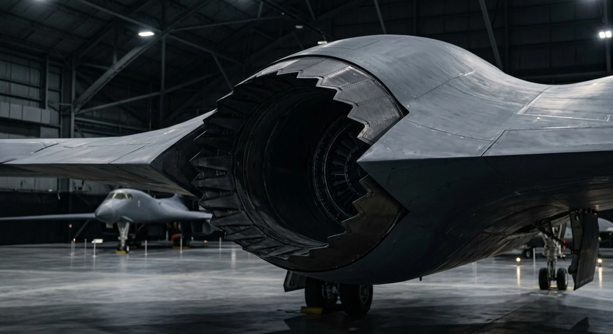 1989 Northrop Grumman B-2 Spirit - Engine - Bomber aircraft