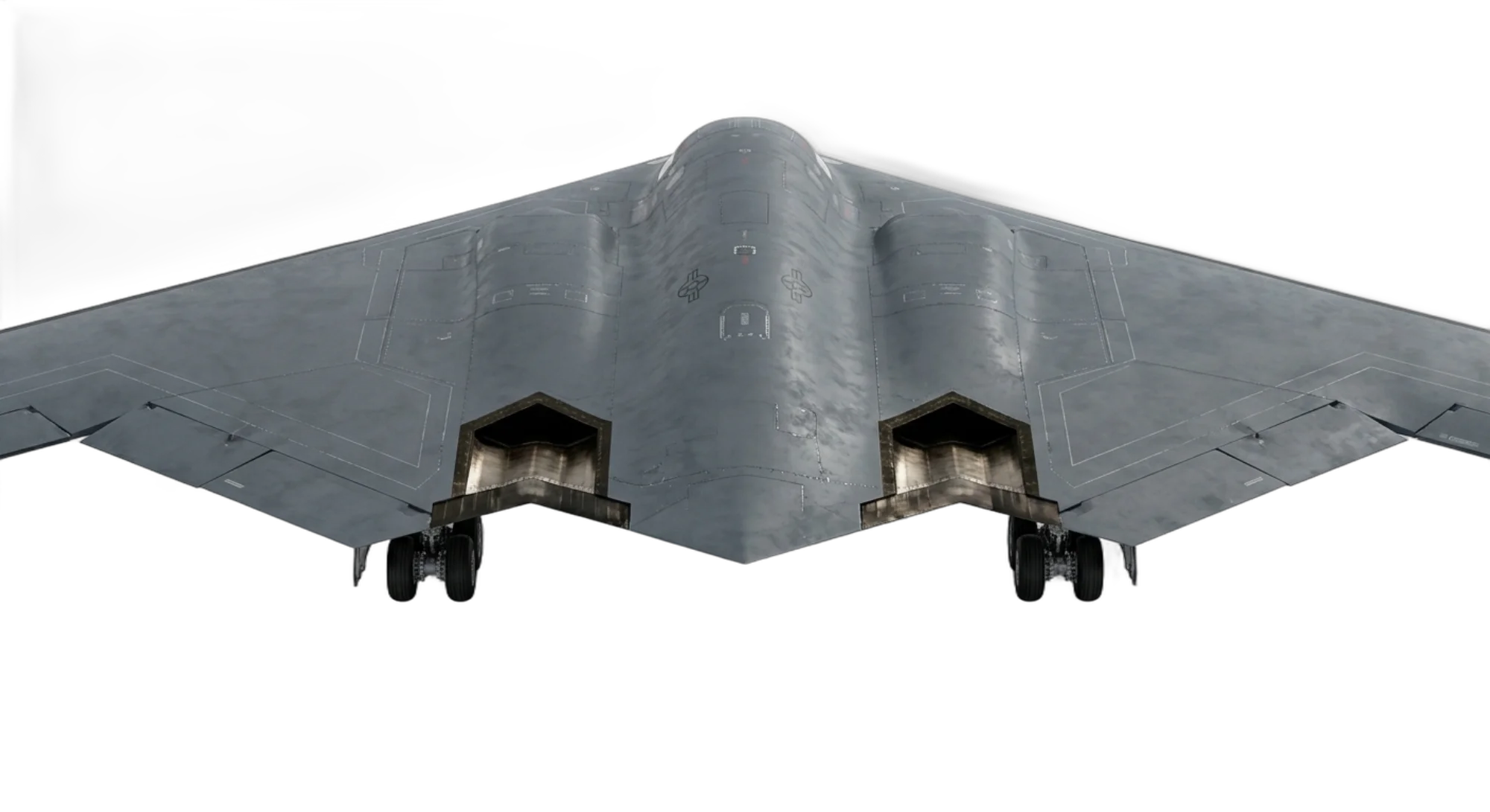 Northrop Grumman B-2 Spirit - Rear