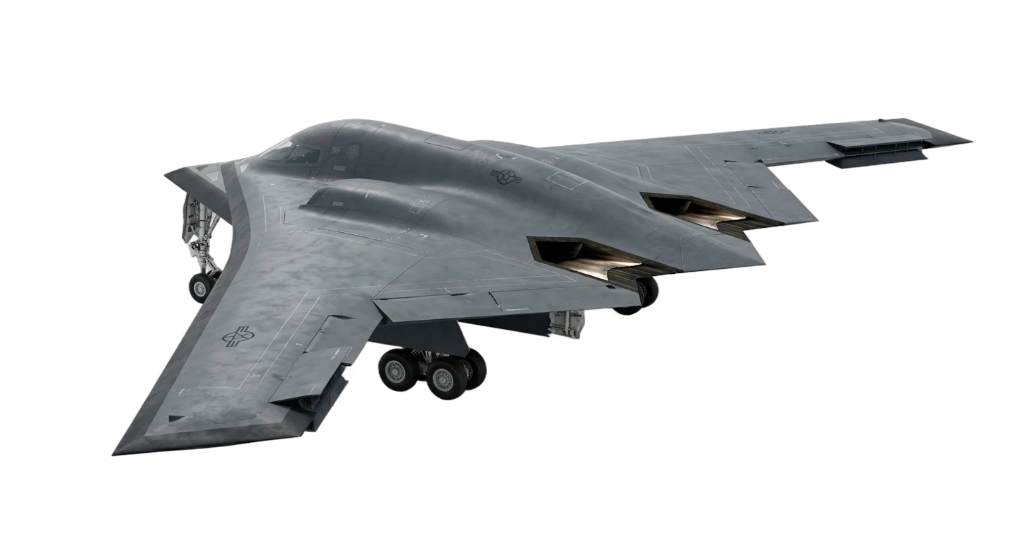 Northrop Grumman B-2 Spirit - Rear 3/4