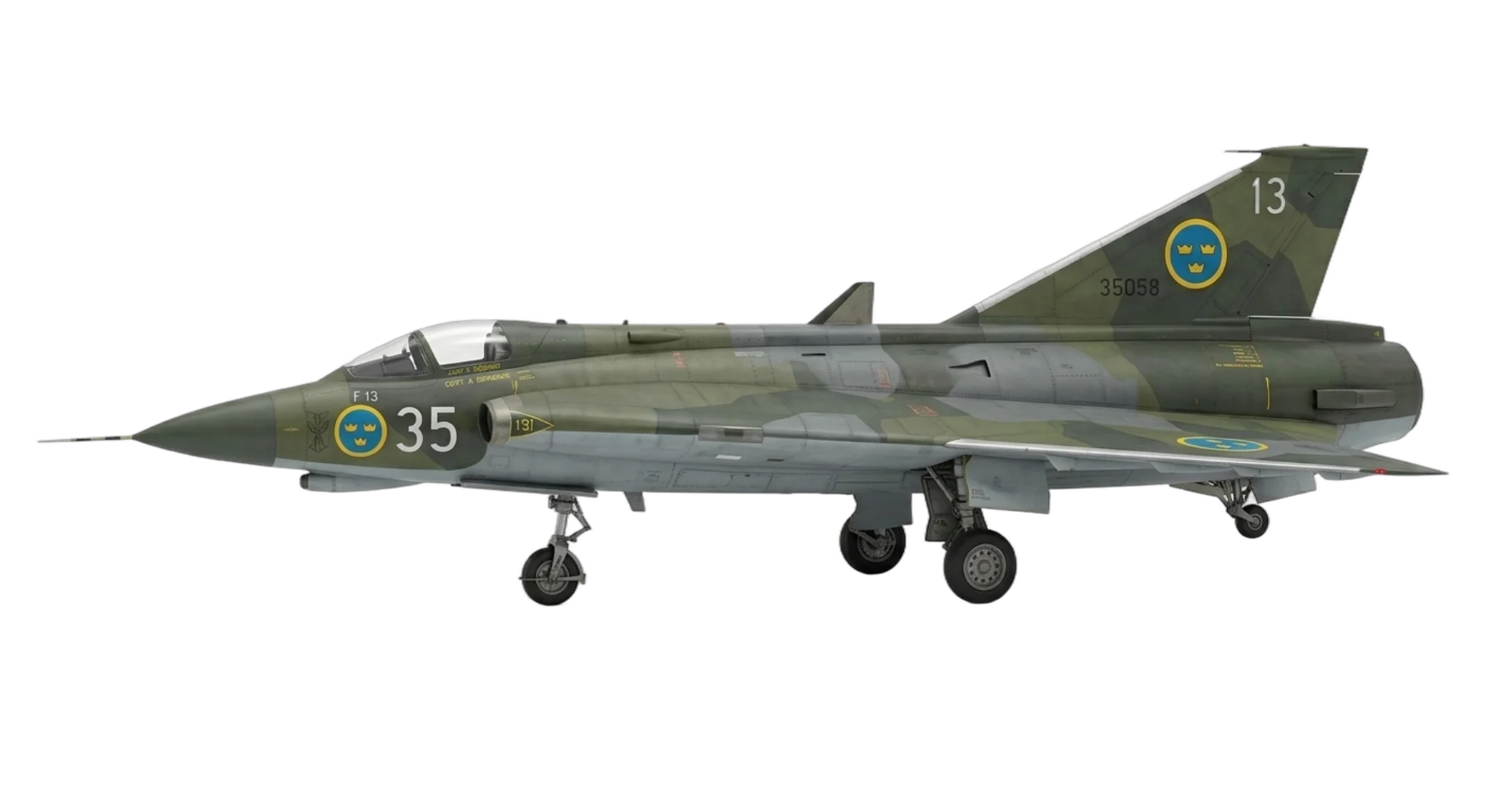 1955 Saab Saab 35 Draken - Profile - Fighter aircraft