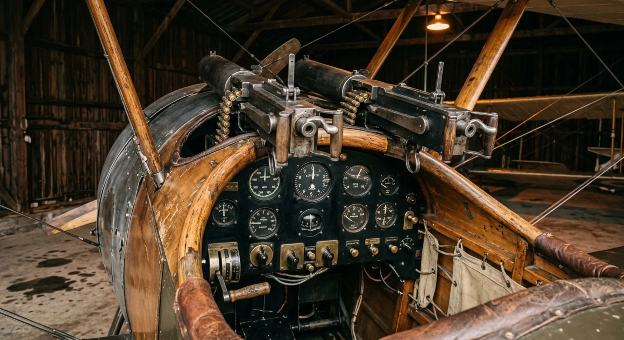 1917 Sopwith Aviation Sopwith Camel - Instrument Detail - Fighter aircraft