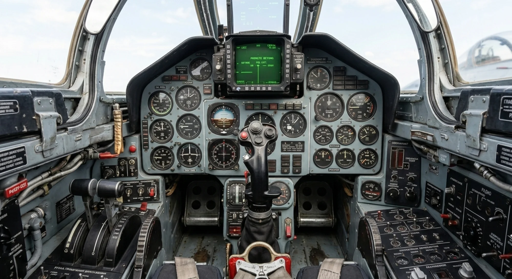 1977 Sukhoi Su-27 Flanker - Instrument Detail - Fighter aircraft