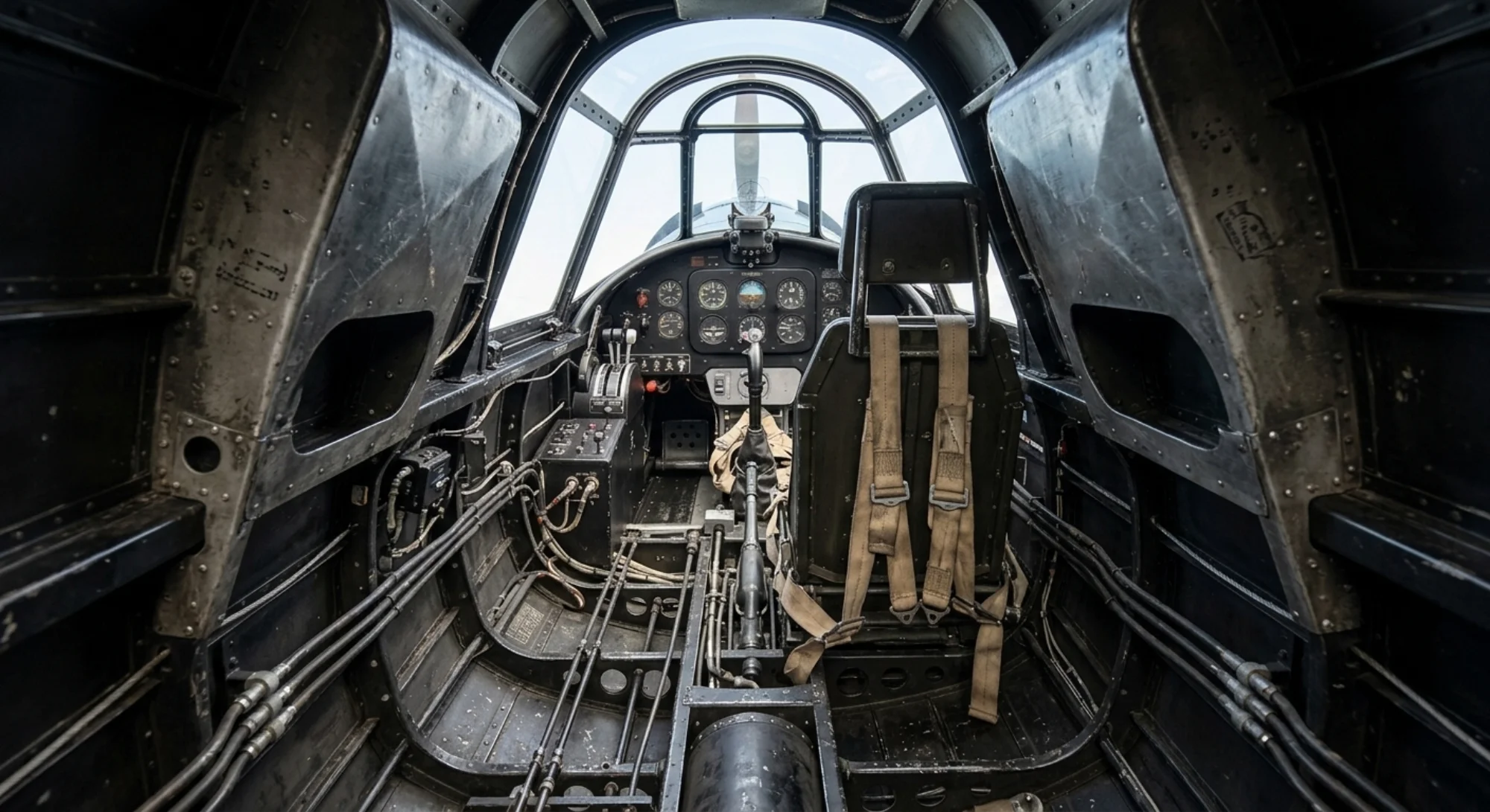 1940 Vought Vought F4U Corsair - Cabin - Fighter aircraft