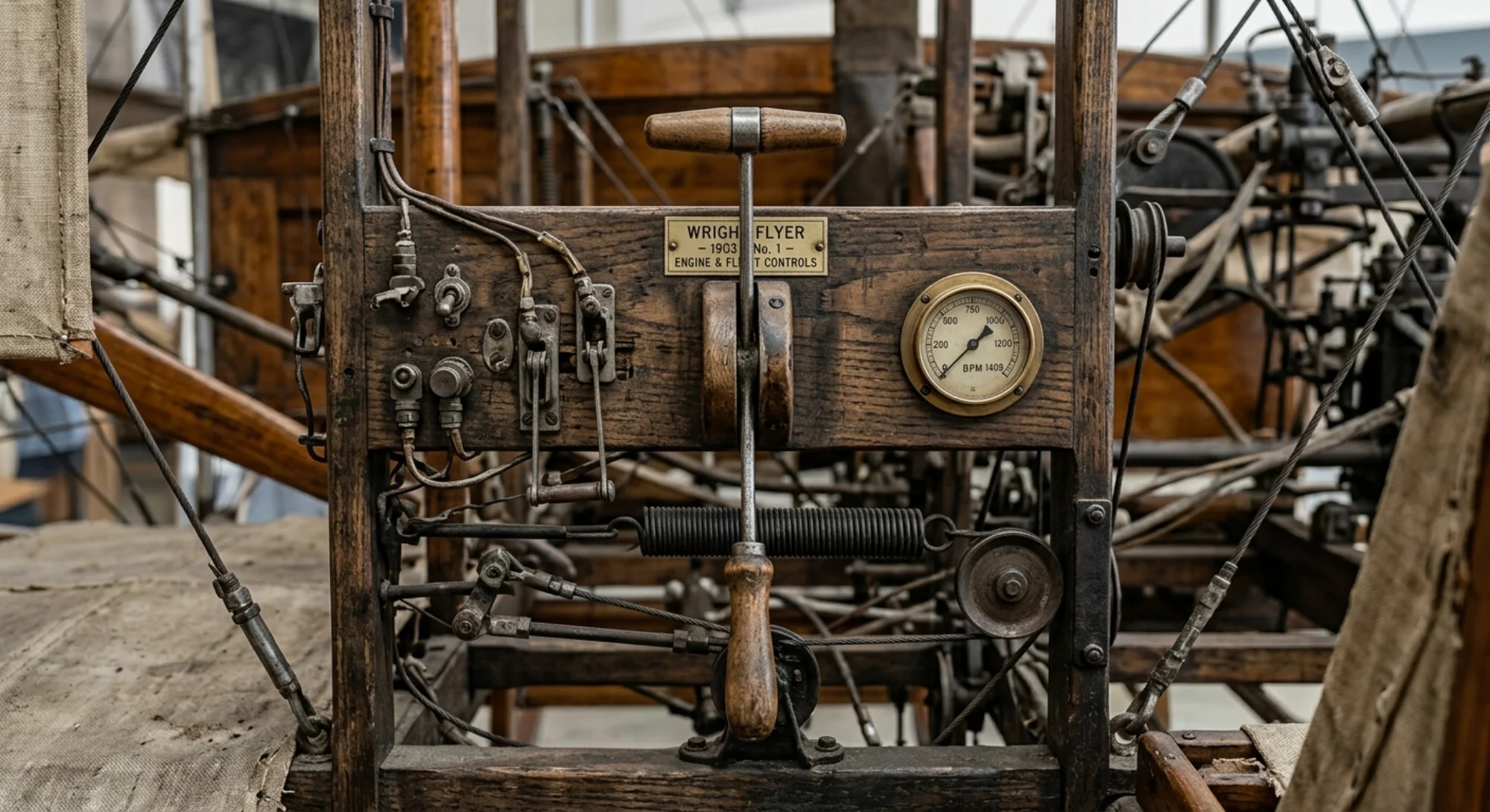 Wright Brothers Wright Flyer - Instrument Detail