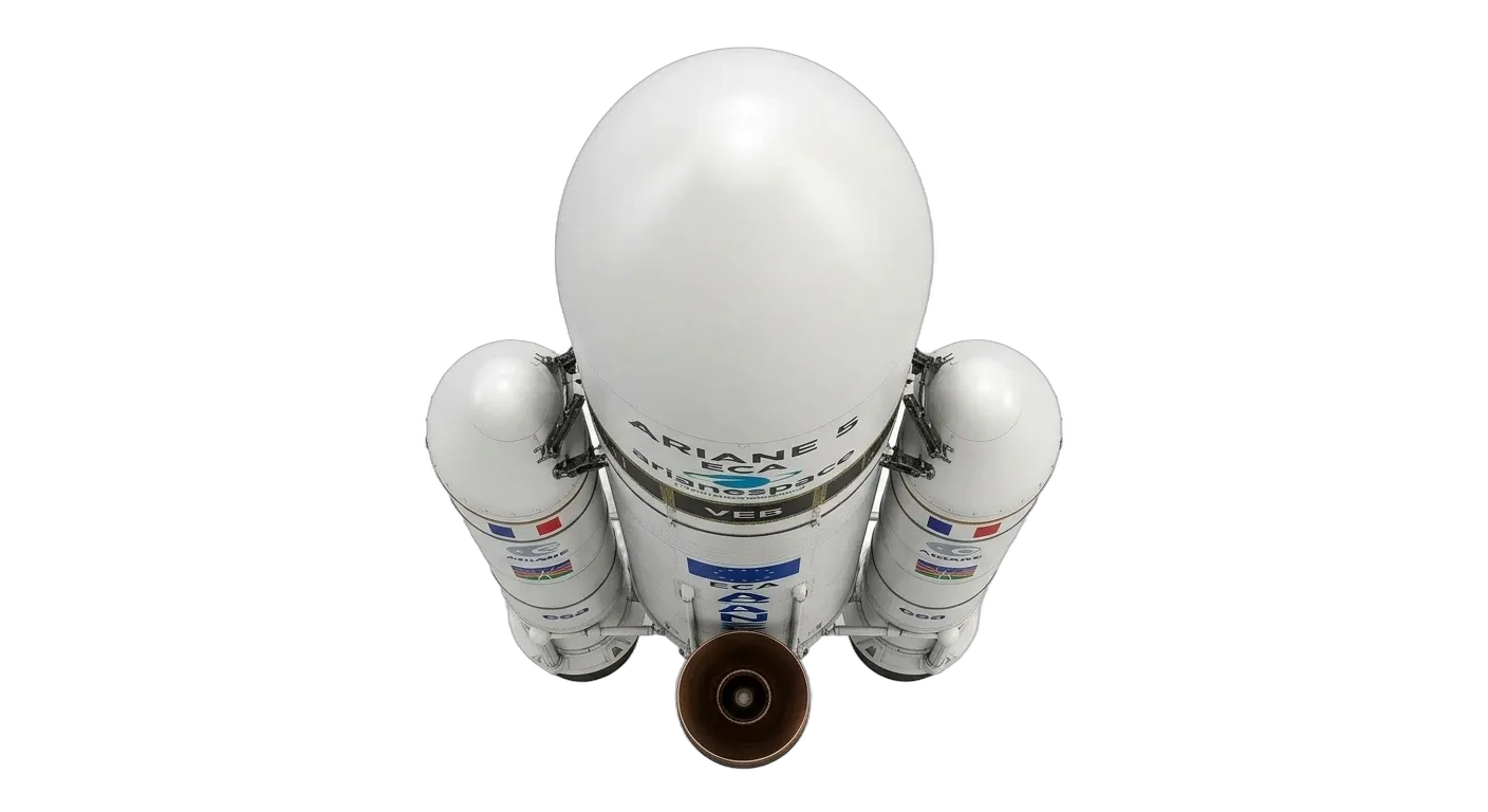1996 Arianespace Ariane 5 - Top View - Launch Vehicle vehicle