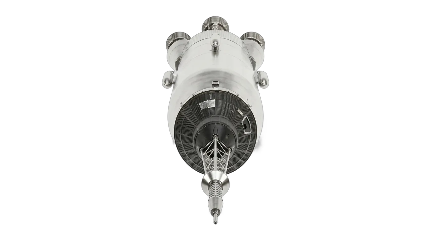 1957 Convair Atlas - Top View - Launch Vehicle vehicle